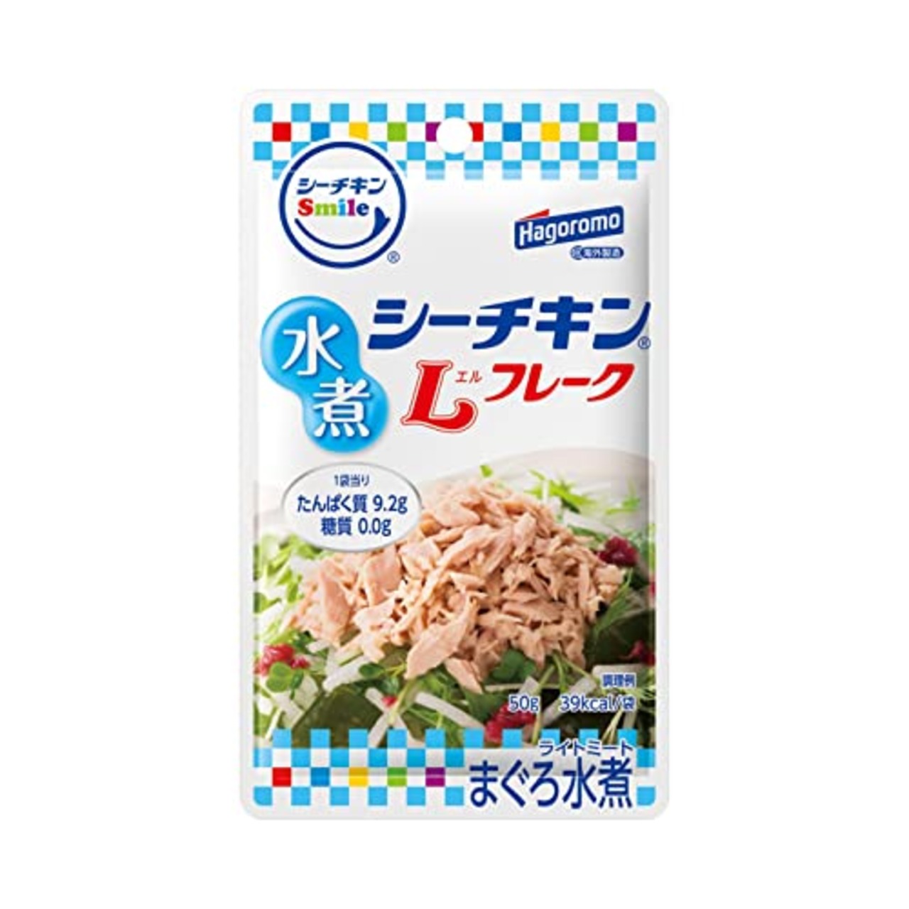 はごろも シーチキンＳｍｉｌｅ水煮Ｌフレーク50g(0131)×6個