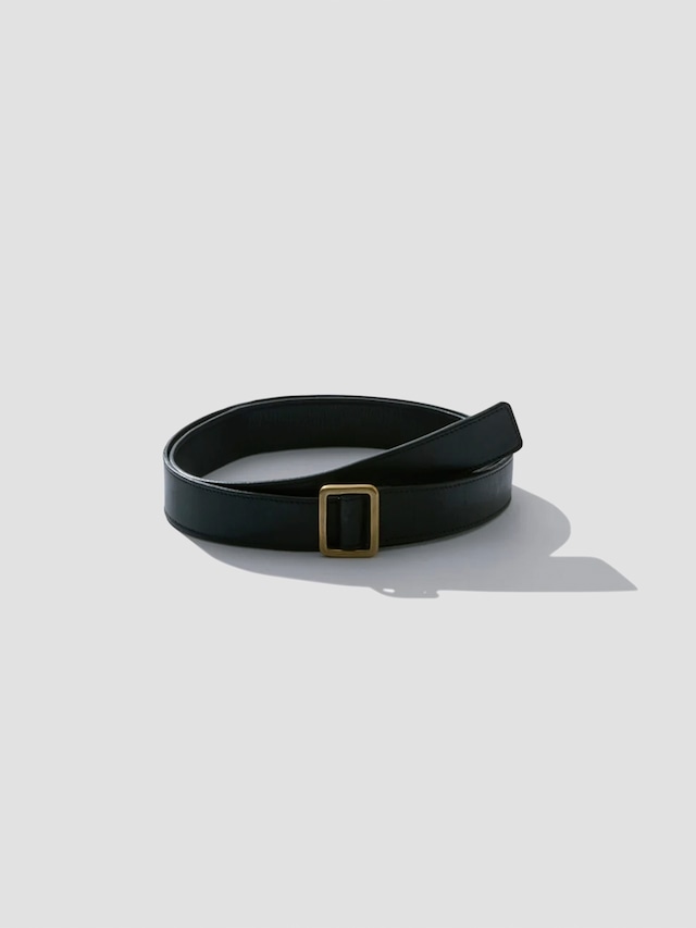 ATON COWHIDE LEATHER BELT BLACK ZZA8LW0100