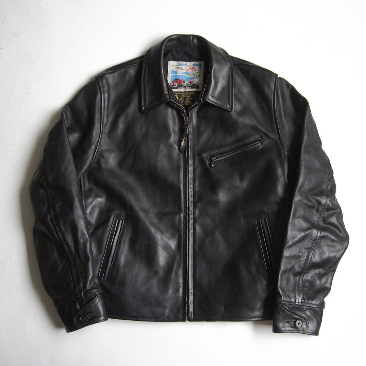 S】【80~90年代】CHEVIGNON レザージャケット 革ジャン シープスキン
