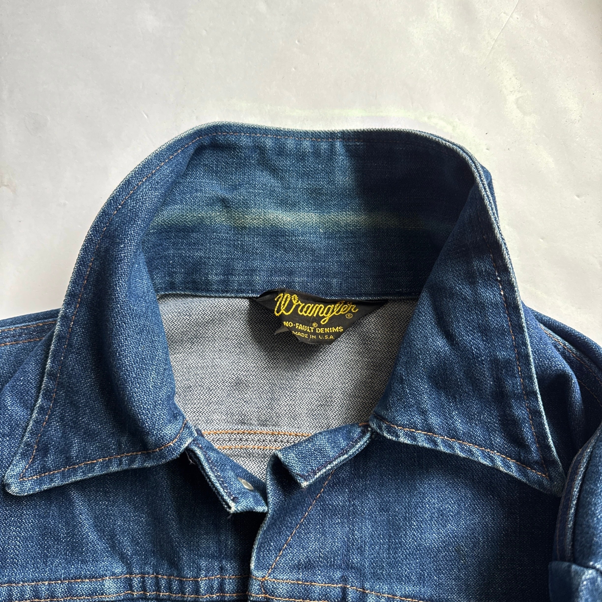 70's~80's Wrangler 124MJ Denim Jacket ラングラー デニムジャケット