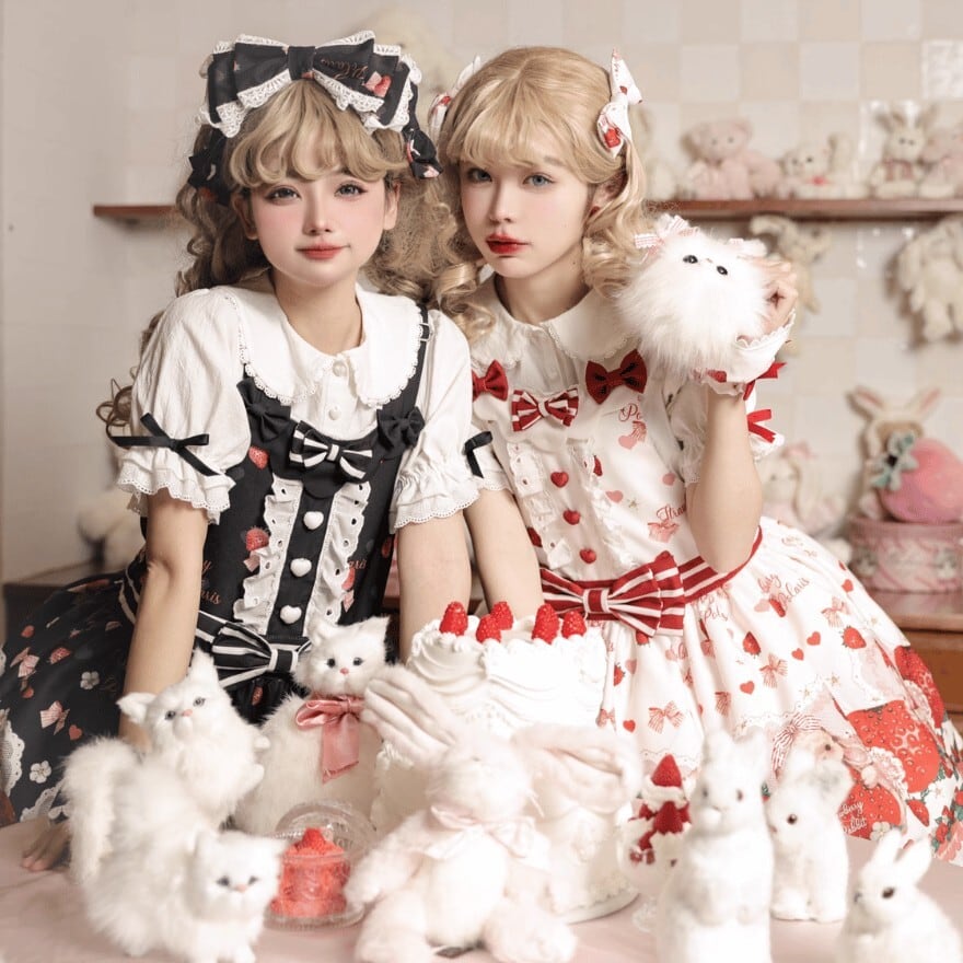甘ロリ ハンドカバー (単品）いちご 原宿スタイル かわいい | ゴスロリ