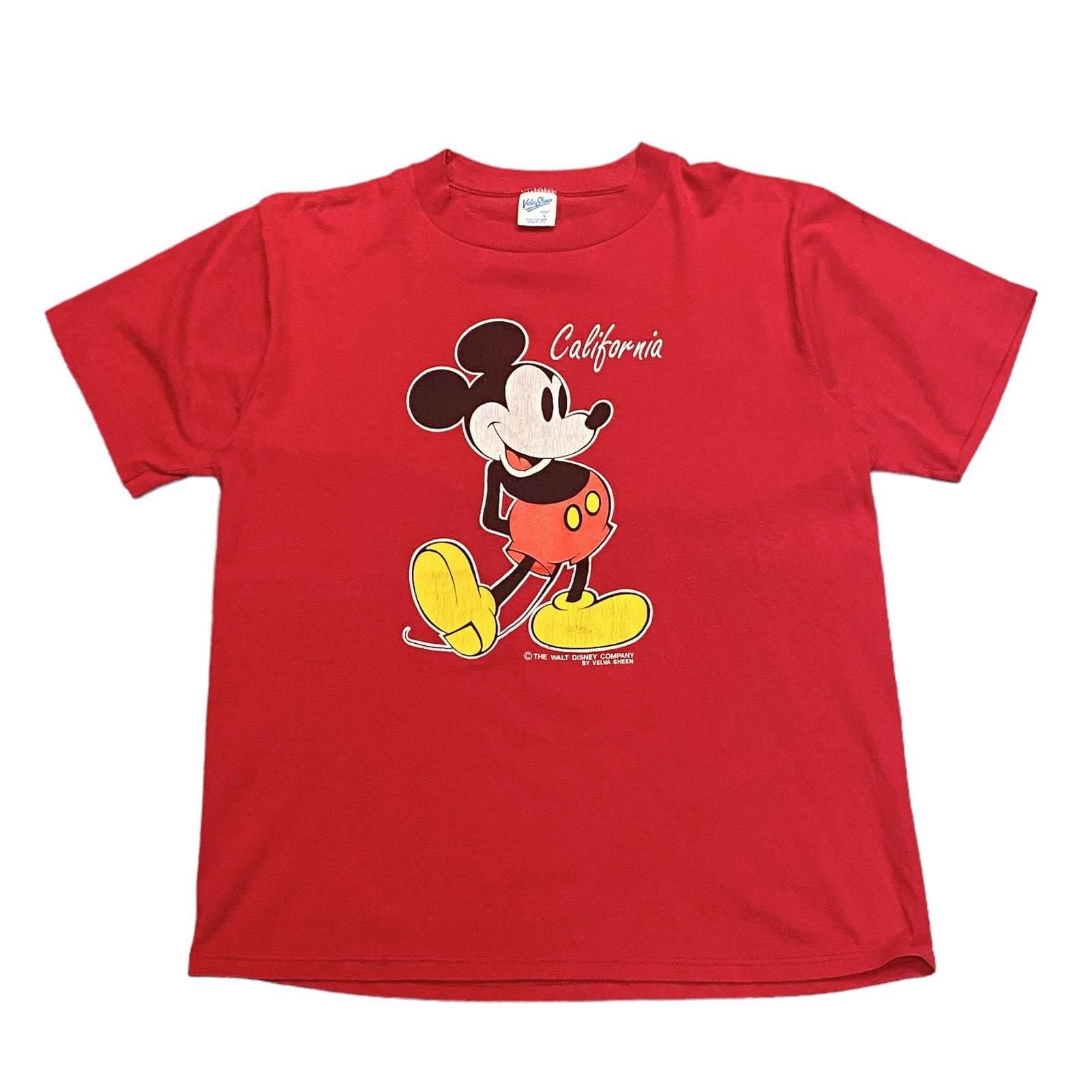 Disney ミッキー　Tシャツ　2枚セット　USA製　70、80年代　希少レア