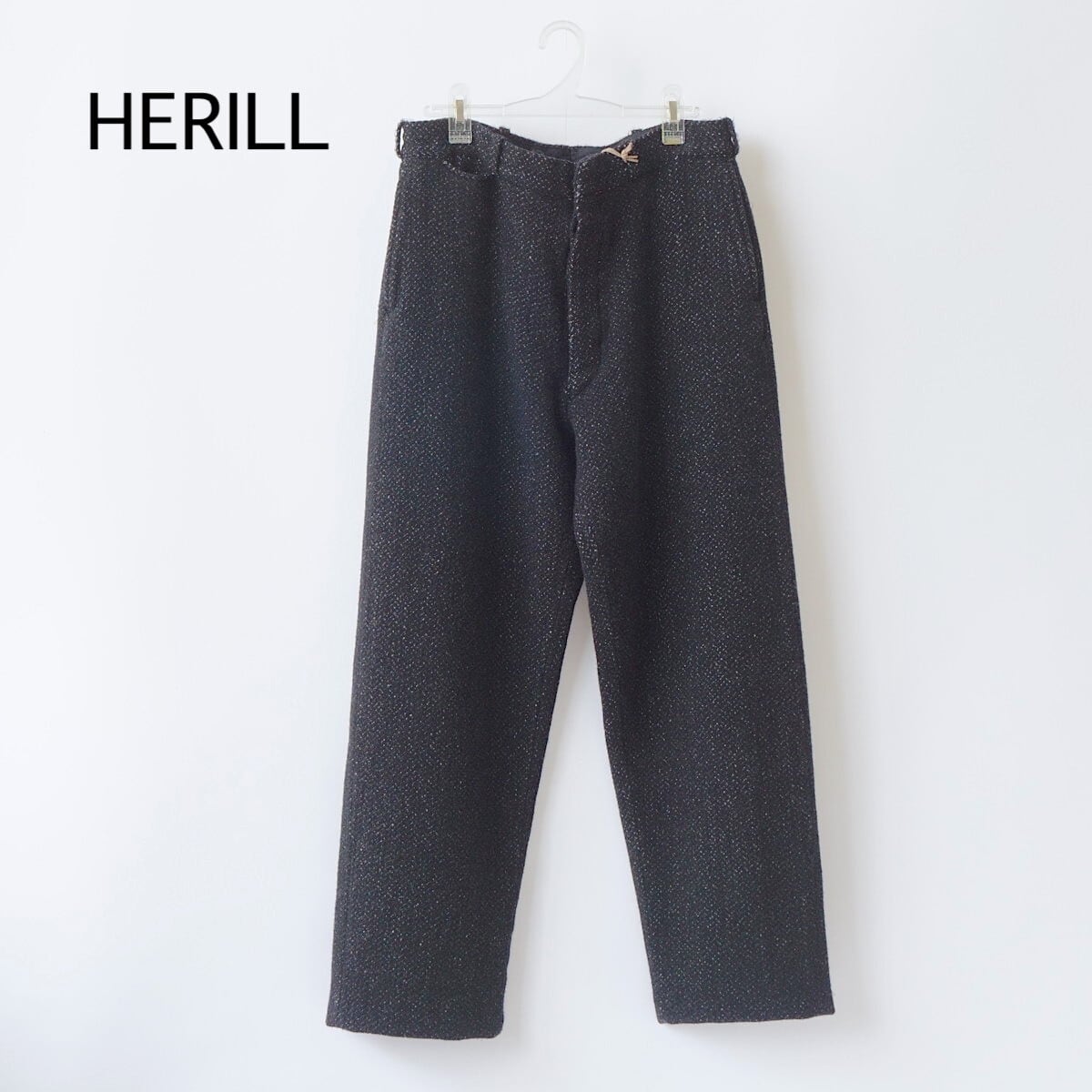 HERILL/ヘリル・Herringbone Workpants | a flat shop