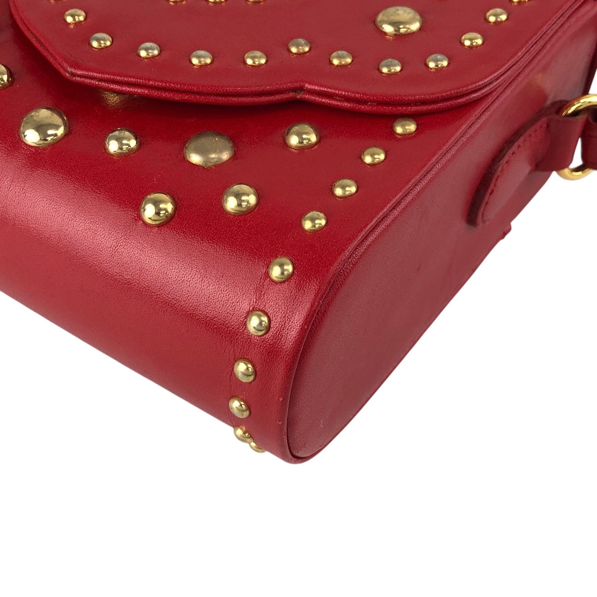 Yves Saint Laurent イヴ・サンローラン ショルダーバッグ レッド