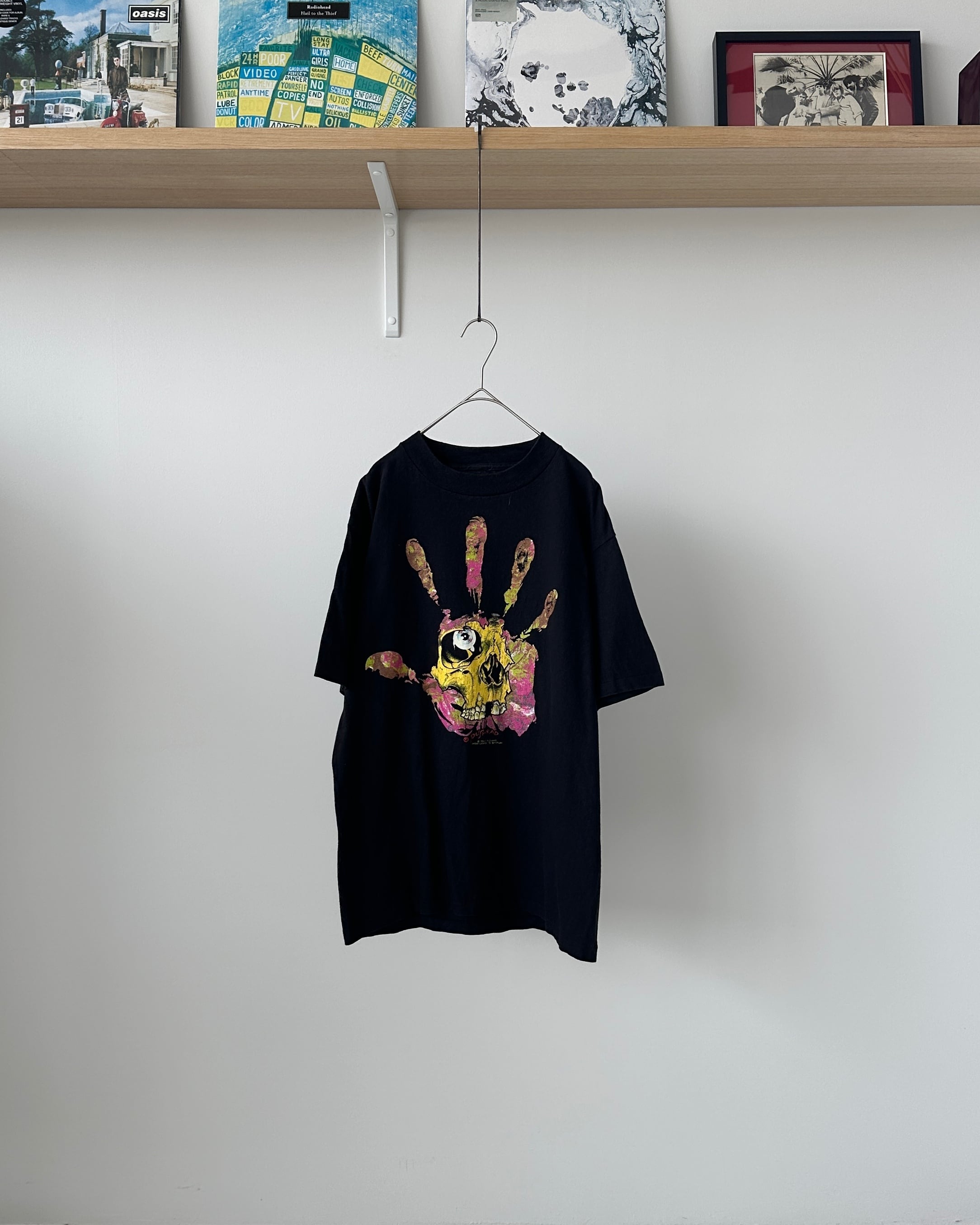 Pushead- Vintage 90s Hand of Fear Print T-Shirt | BEGGARS BANQUET