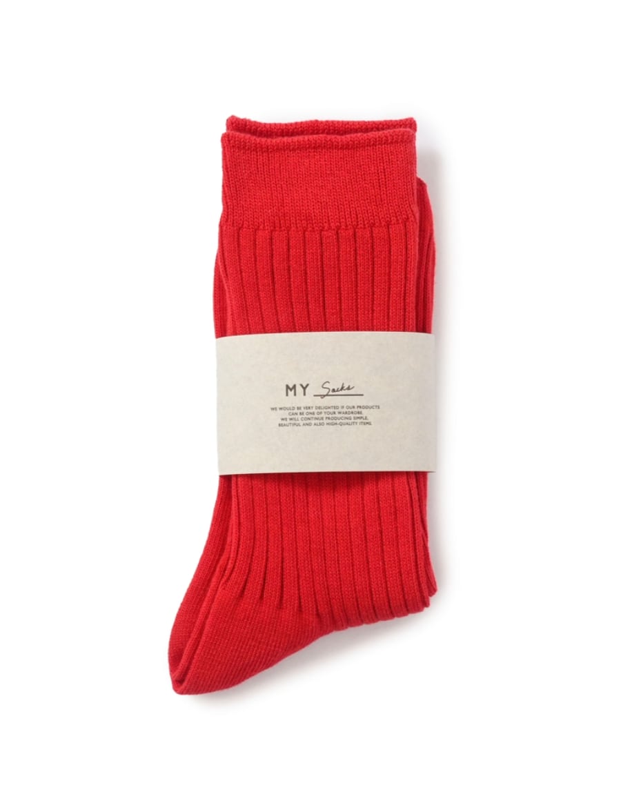 MY_ / WOMEN'S RIB SOCKS '2025AW