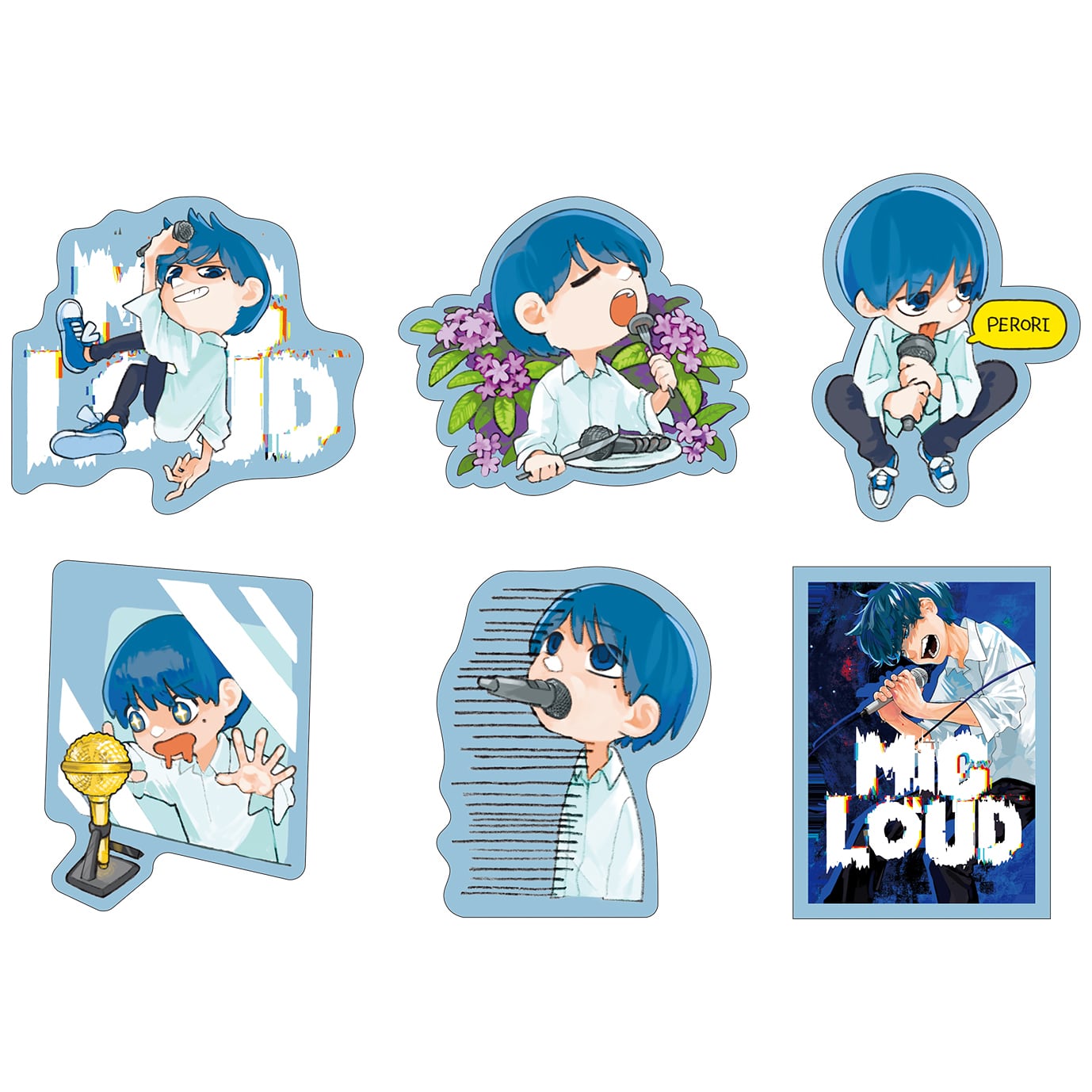 7月20日22:00~ 予約販売開始】きんとき1st LIVE MIC LOUD ステッカー