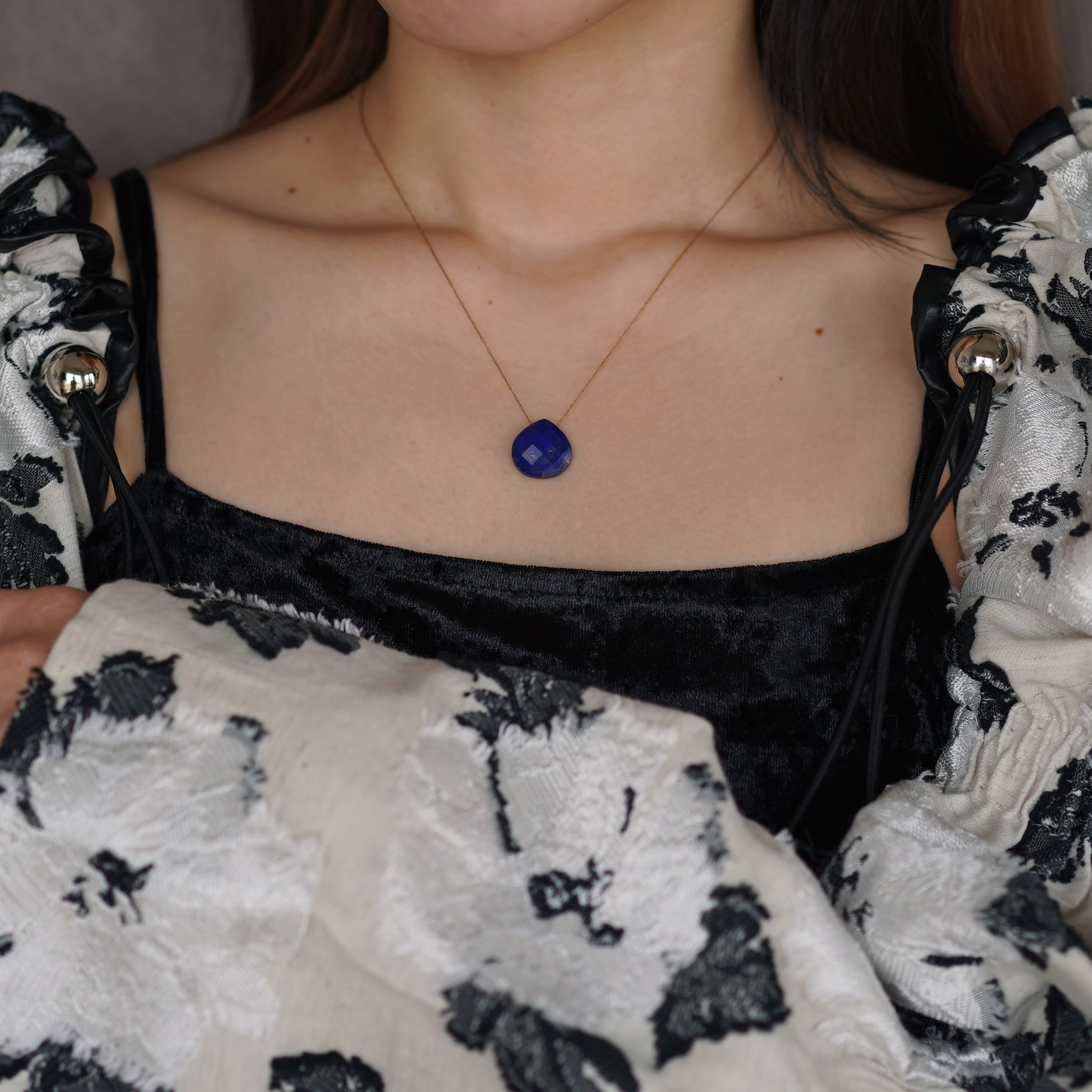 ラピスラズリのネックレスたん！これも珍しいよなね！ ラピスラズリのネックレスたん！これも珍しいよなね！