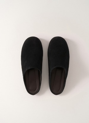 [NOTHING WRITTEN] Leo slide mule (Black suede) 正規品 韓国ブランド 韓国通販 韓国代行 韓国ファッション ナッシングリトゥン 日本 店舗