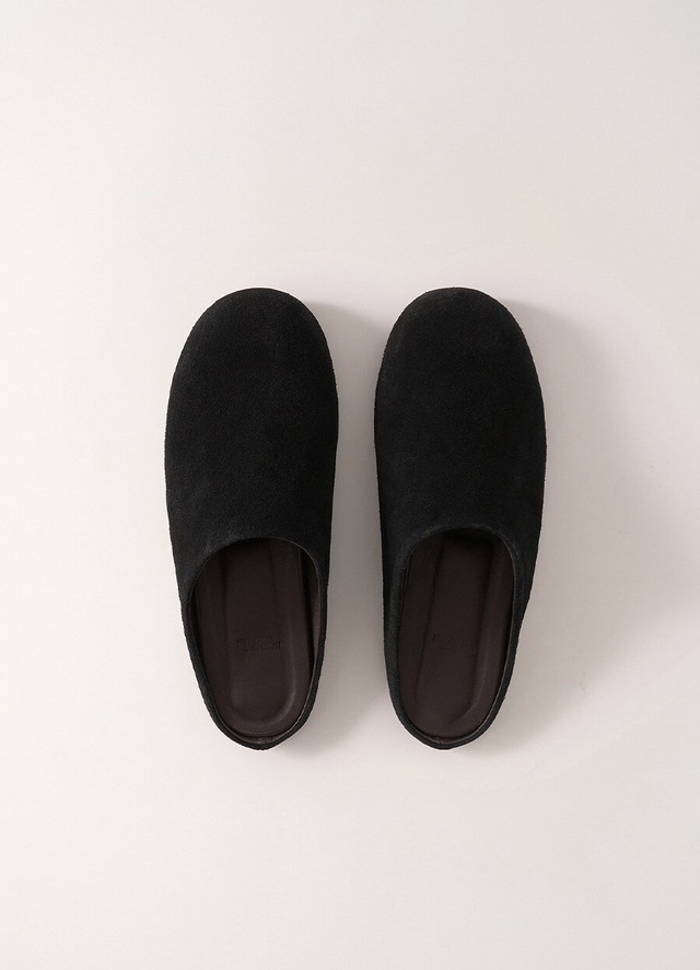 [NOTHING WRITTEN] Leo slide mule (Black suede) 正規品 韓国ブランド 韓国通販 韓国代行 韓国ファッション ナッシングリトゥン 日本 店舗