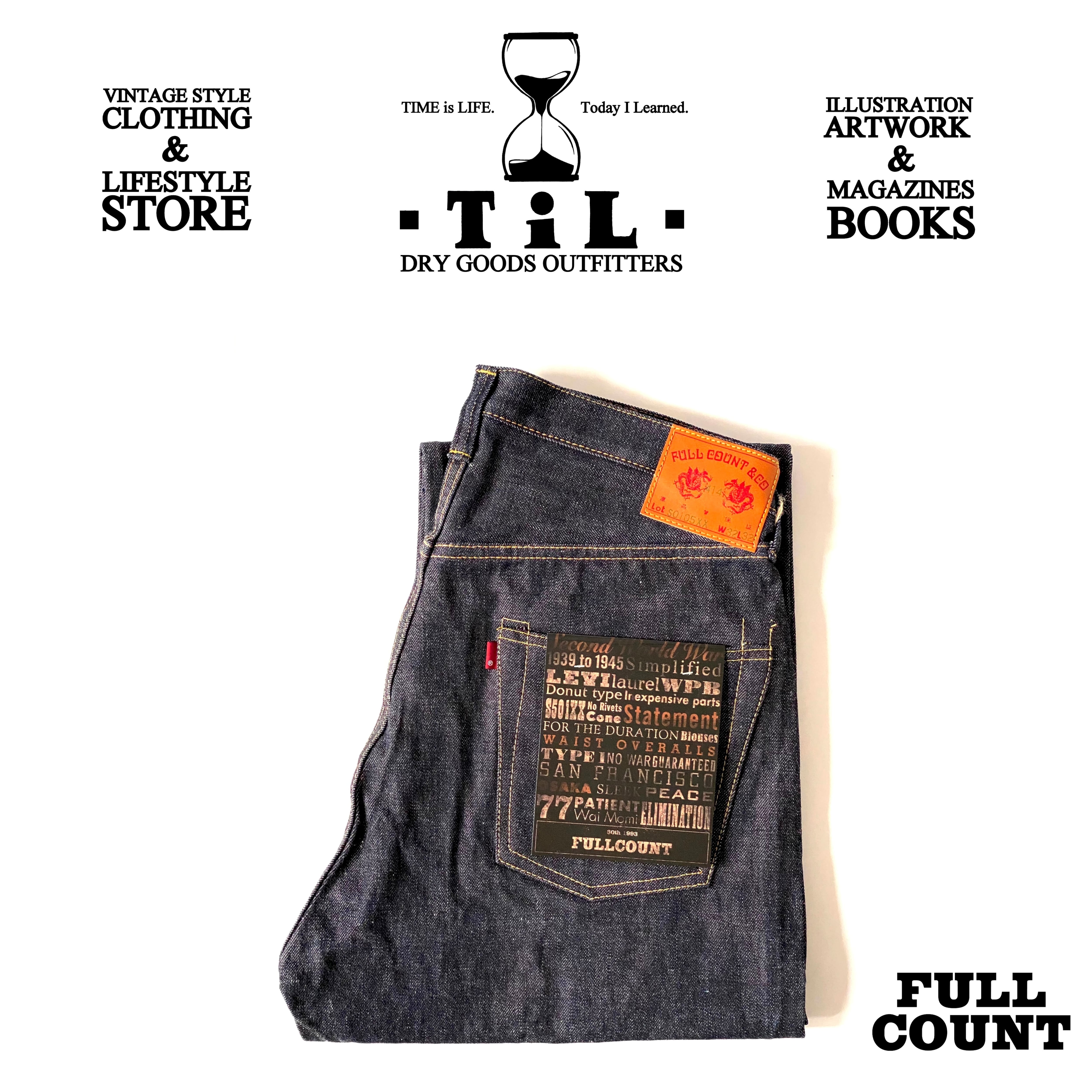 FULLCOUNT[フルカウント]30th Anniversary Limited Edition S0105XX WWII MODEL 14.4oz  デニム