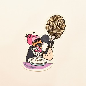 “パスタ”ステッカー