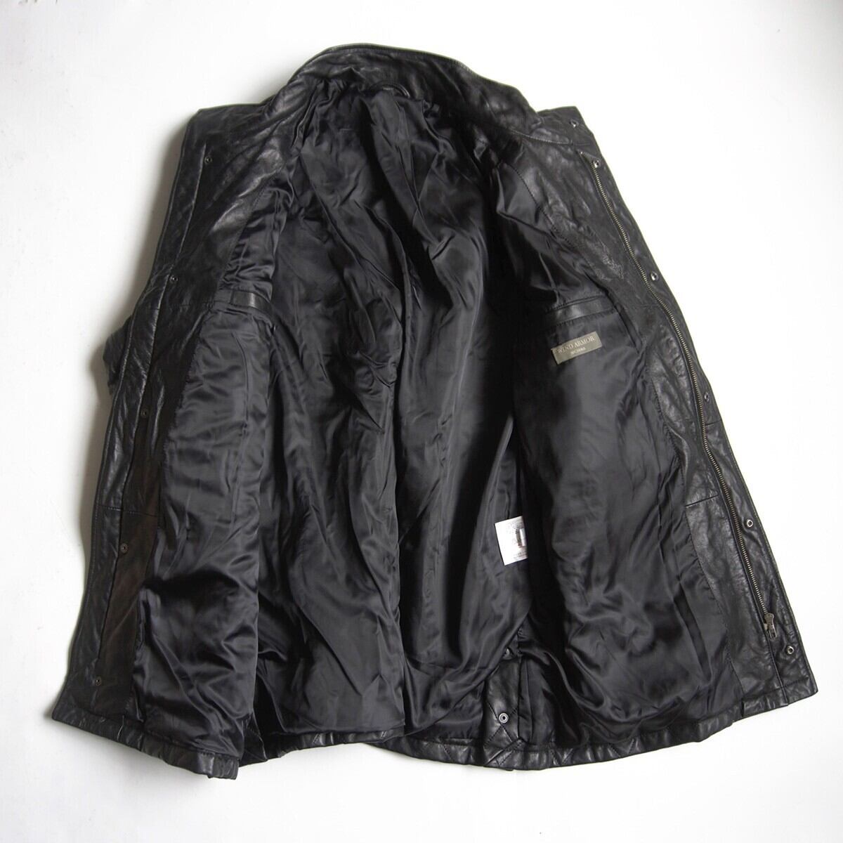 ビッグサイズ/美品】WIND ARMOR【キルティング レザー コート】4L