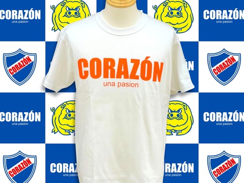 CORAZONロゴTシャツ(オレンジ)