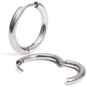 【人気】[SEIYA INTERNATIONAL] フープピアス リングピアス ピアス メンズ レディース ステンレス 18G 両耳 2個セット