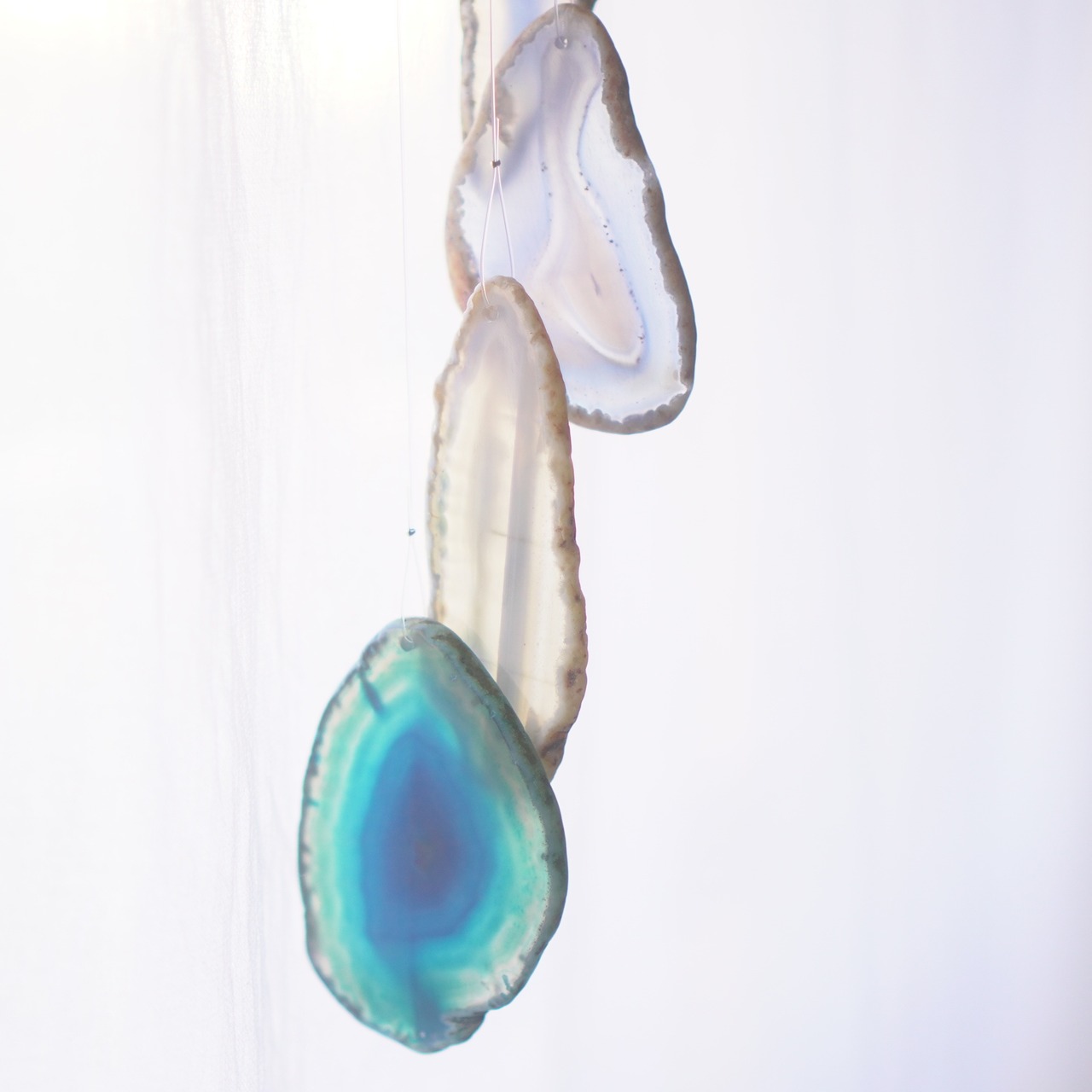 Cenote 05 - アゲートヒーリングチャイム / Agate Sun Catcher Wind Chime 976