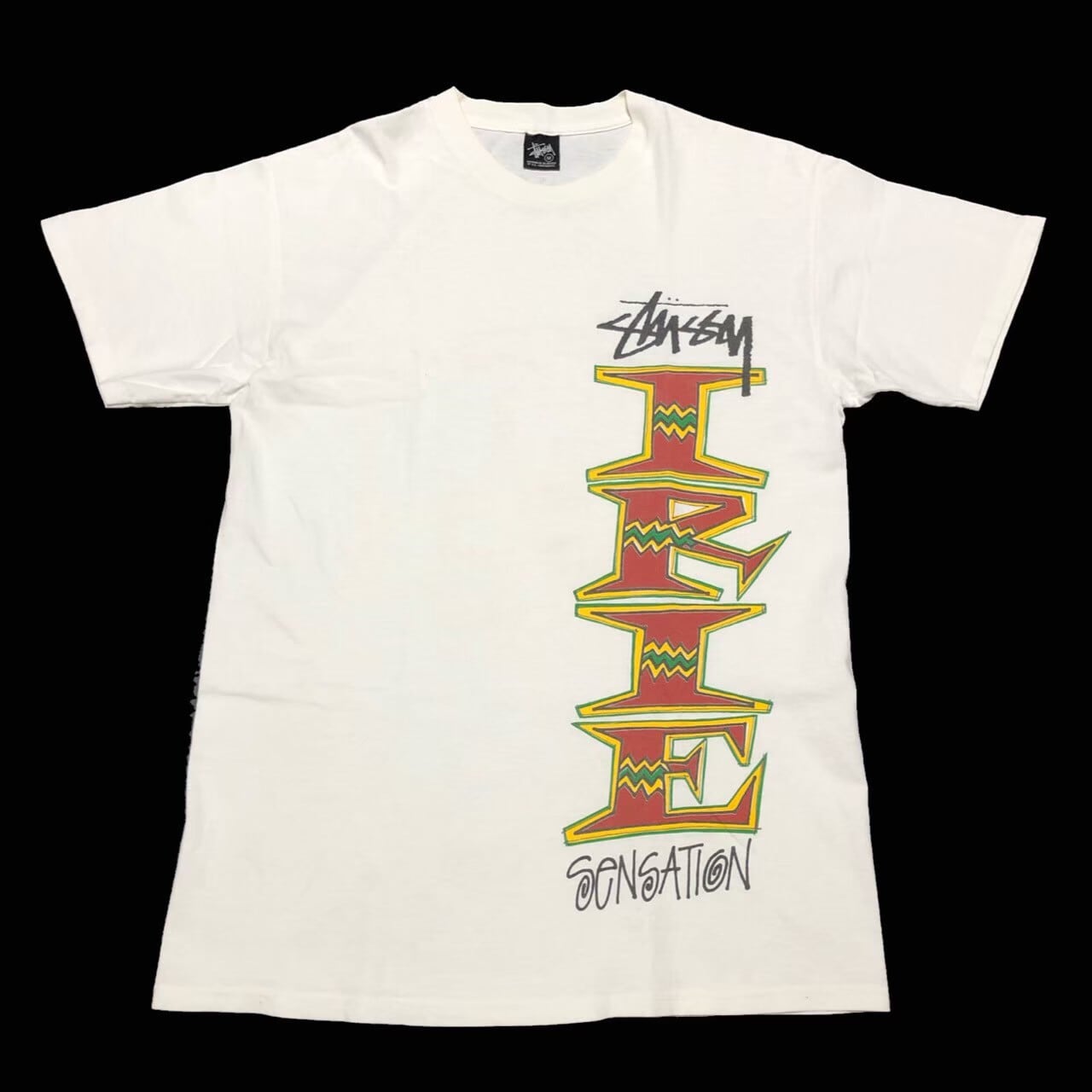 stussy ステューシー IRIE ラスタ デザイン Tシャツ ストリート 古着