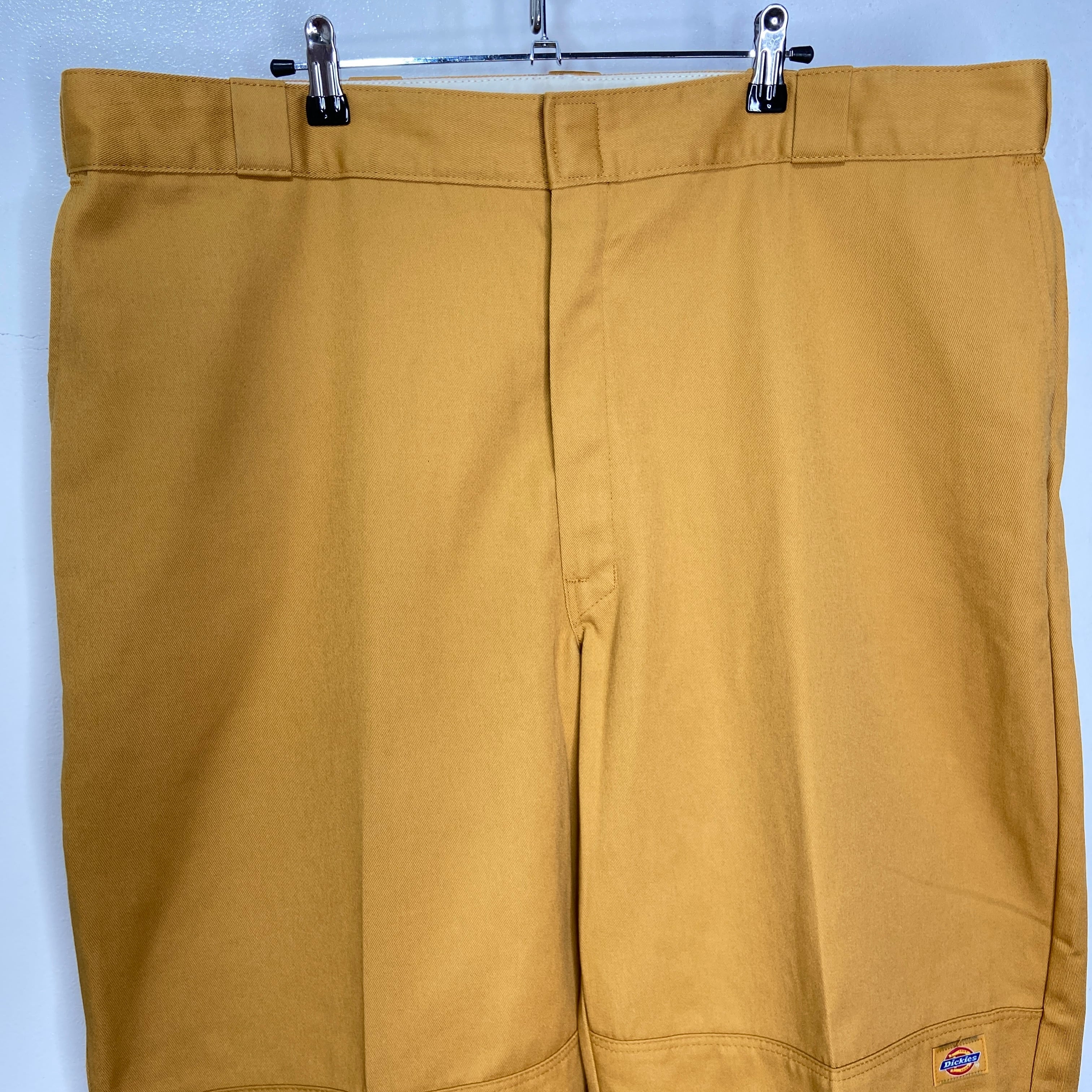 90s Dickies ダブルニーワークパンツ W40L32 マスタード | 古着屋 Uan