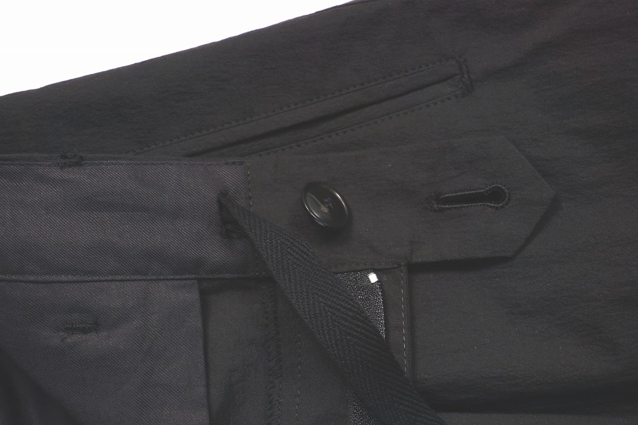 Paper Like Belted Trousers