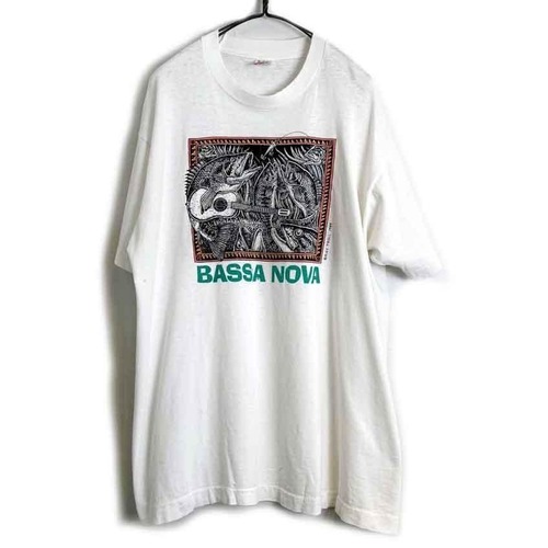 [Ray Troll] Vintage Ray Troll Printed T-shirt [1980s-] Vintage BASSA NOVA Fish Art Tee