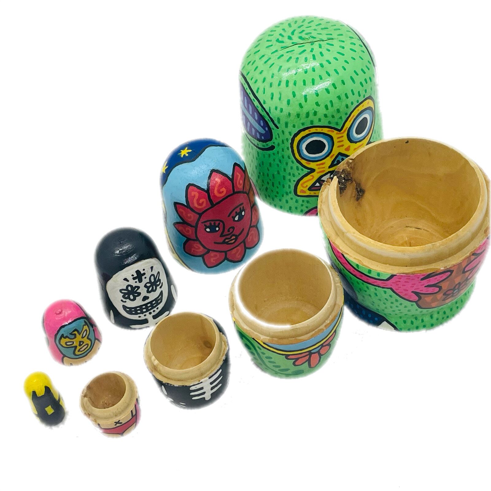 ZAPOTECOマトリョーシカ 5体セット オリジナル商品 ZAPOTECO original