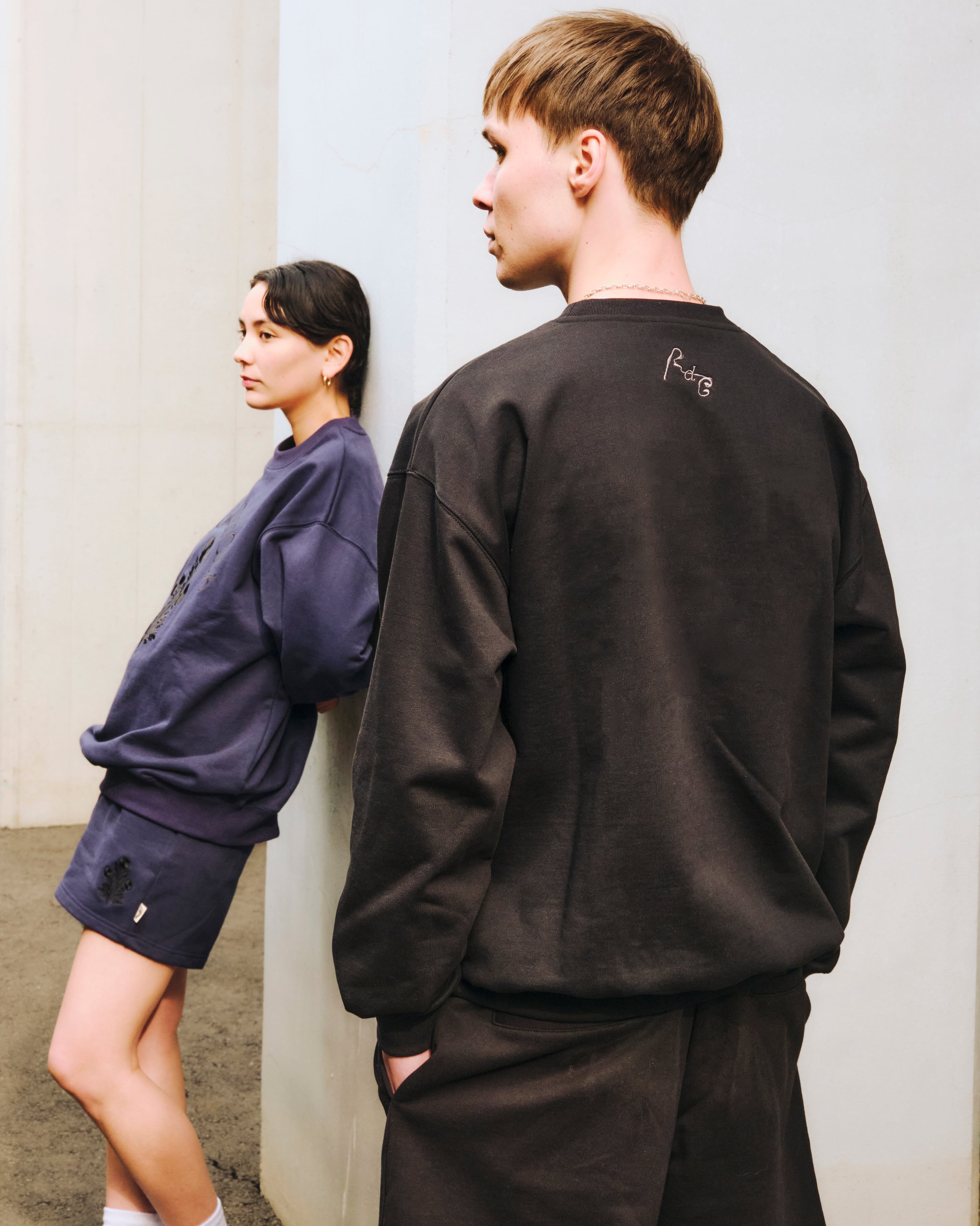 RDC × TRIBE WEAR KV Sweat | BLACK | Rainbow Disco Club