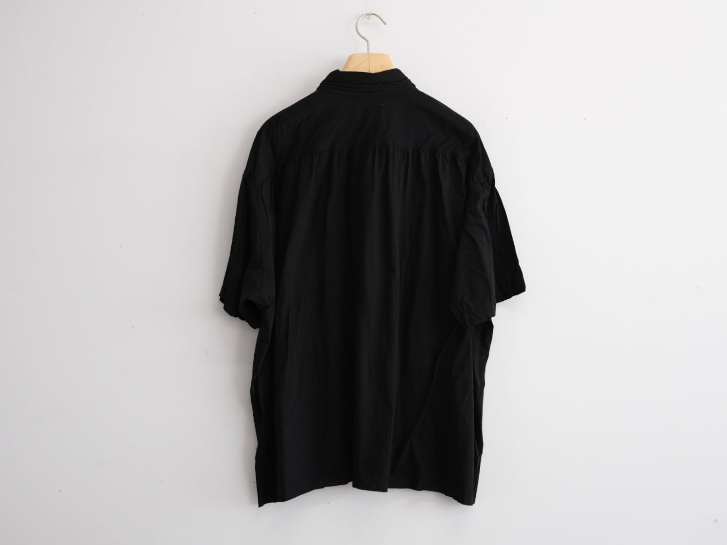 KANEMASAPHIL” 46G Artisan S/S Shirt Black” | Lapel online store