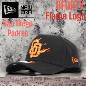 ◆日本未発売◆NEWERA San Diego Padres 9FORTY Flame Logo Cap サンディエゴ パドレス フレイムキャップ Cap