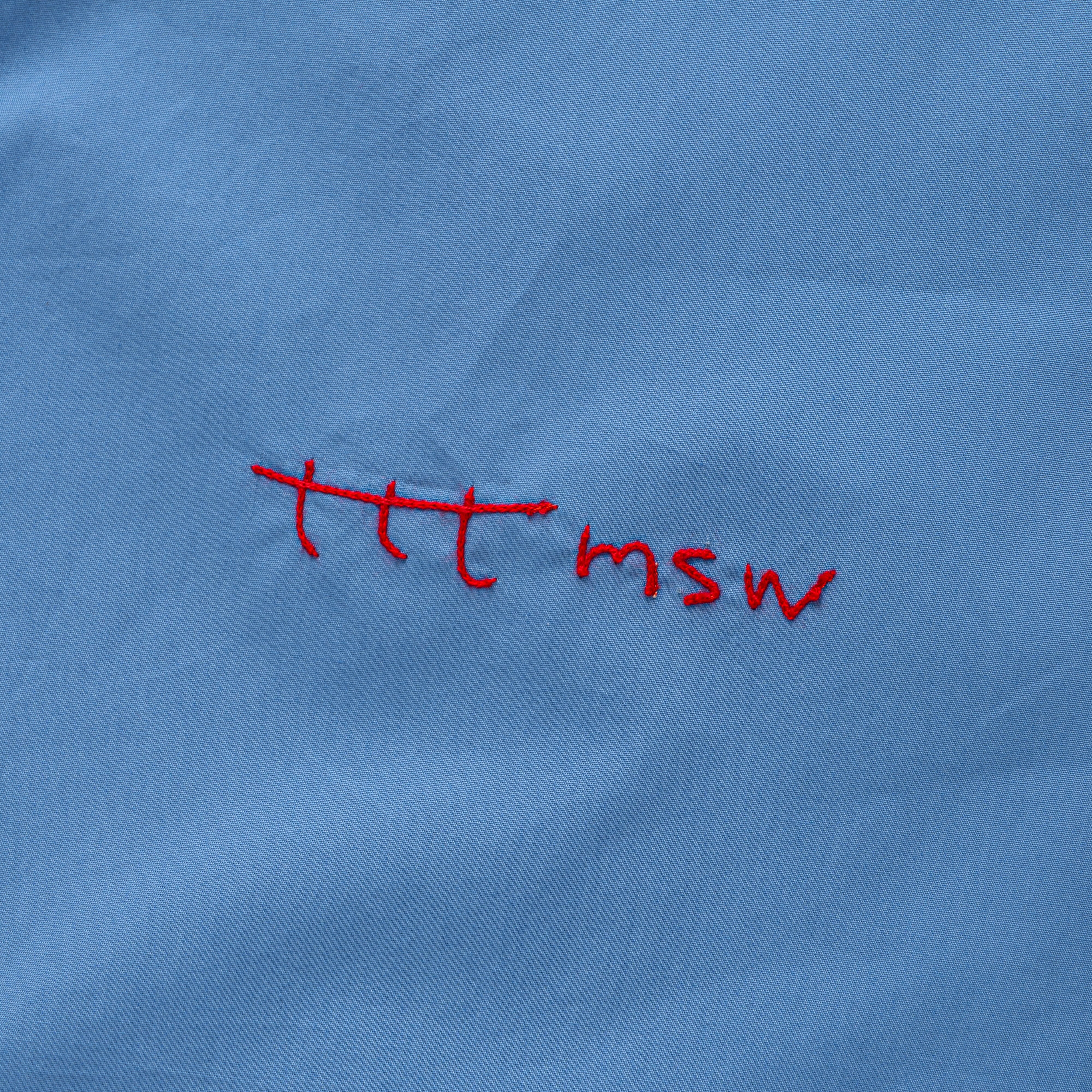 Regular collar shirt（BLUE） | TTTMSW