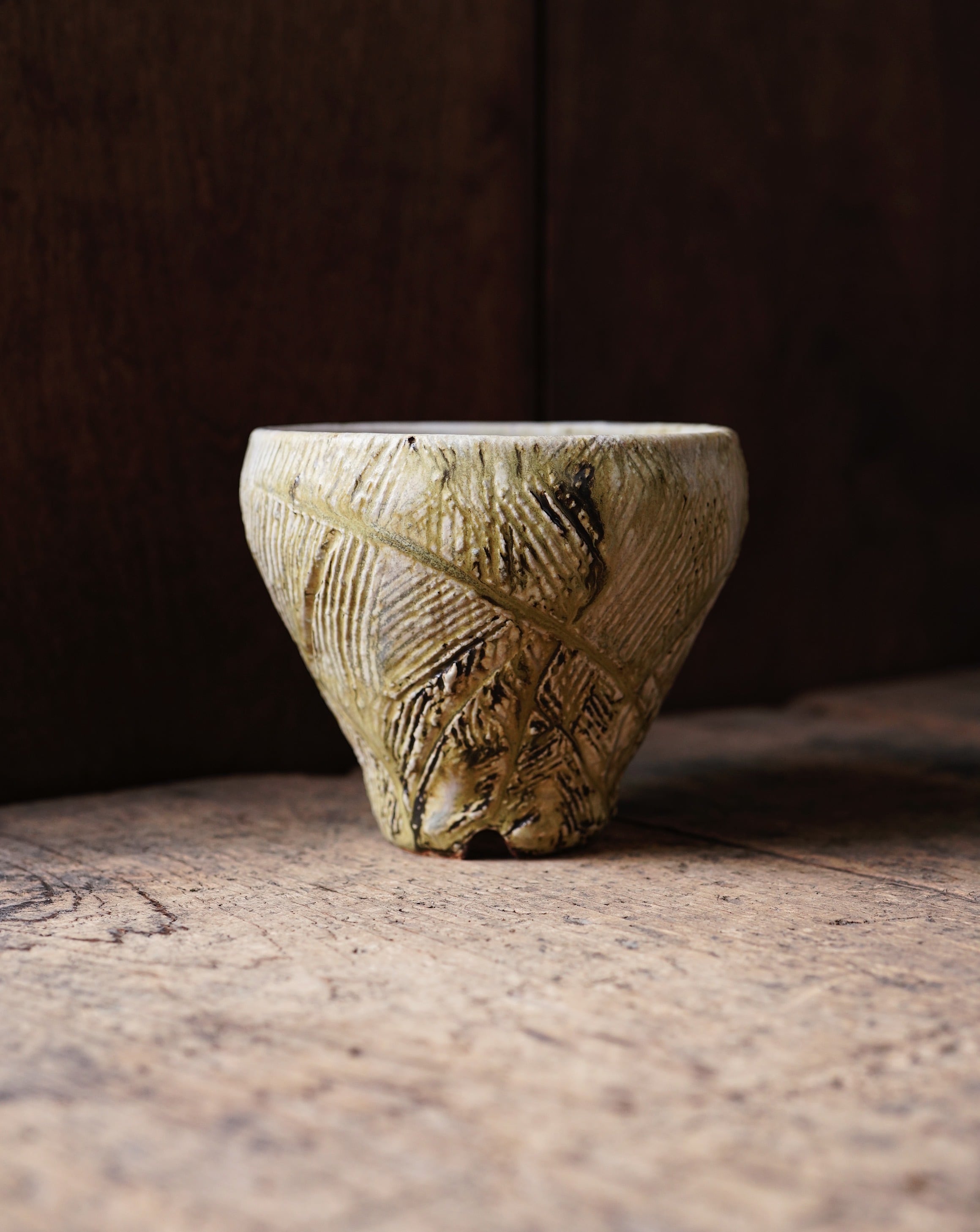 【17日月曜までの出品】新品未使用 阪本健 陶器鉢 y鉢 植木鉢 / 阪本健 | hitsujitoyagi