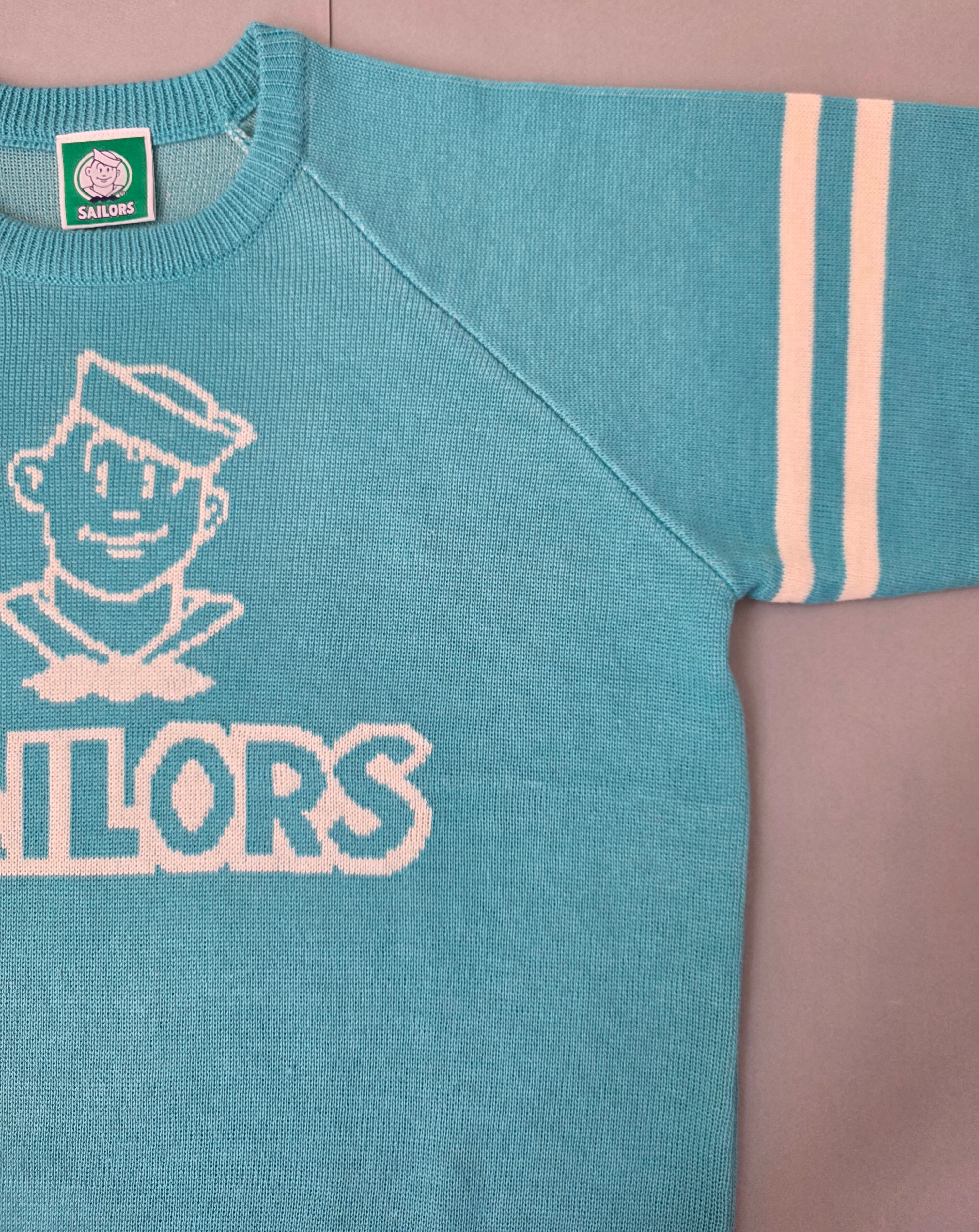 ジャガードセーター 水色【レディース】size | セーラーズsailors