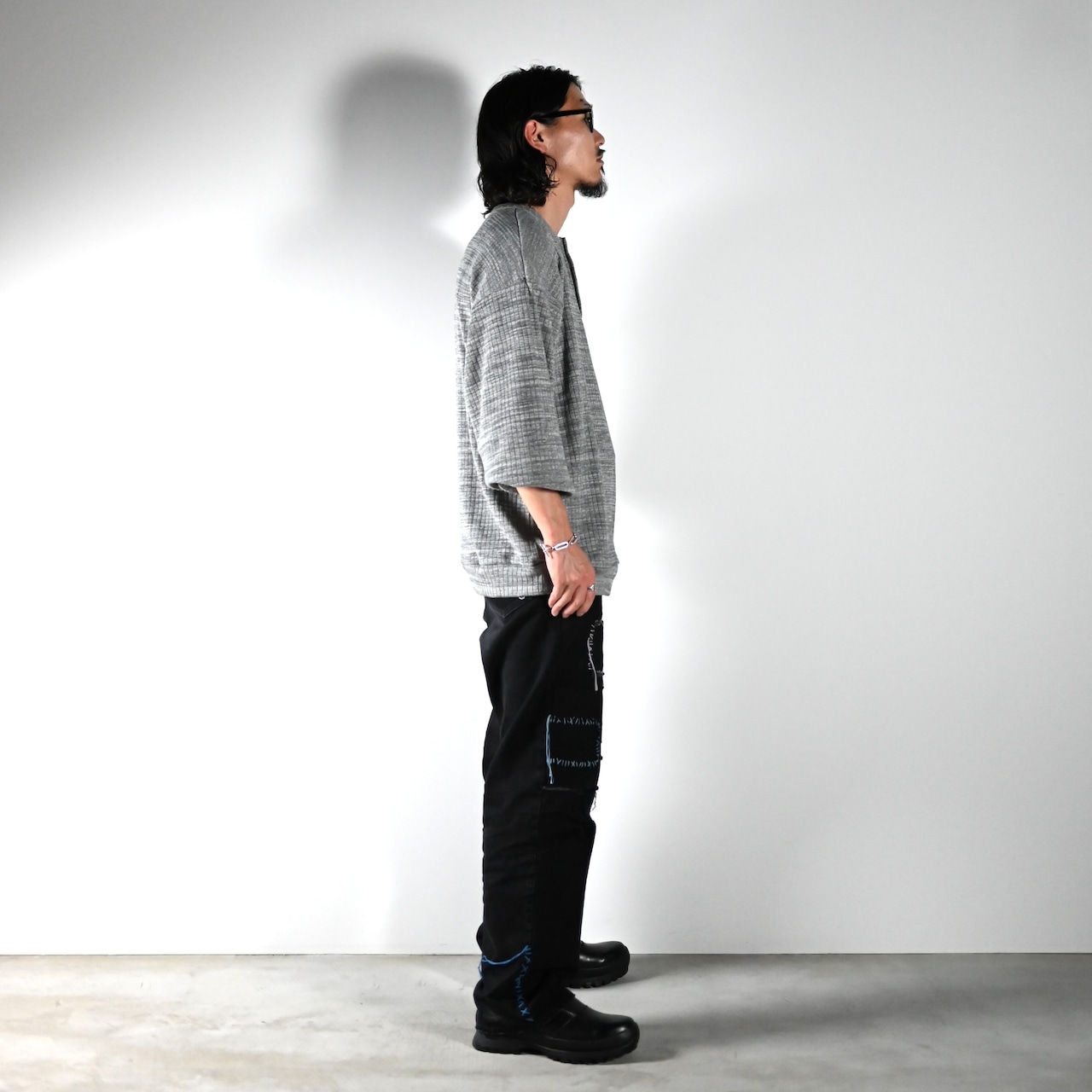 barbell object(バーベルオブジェクト)再入荷、leather jktコーディネート