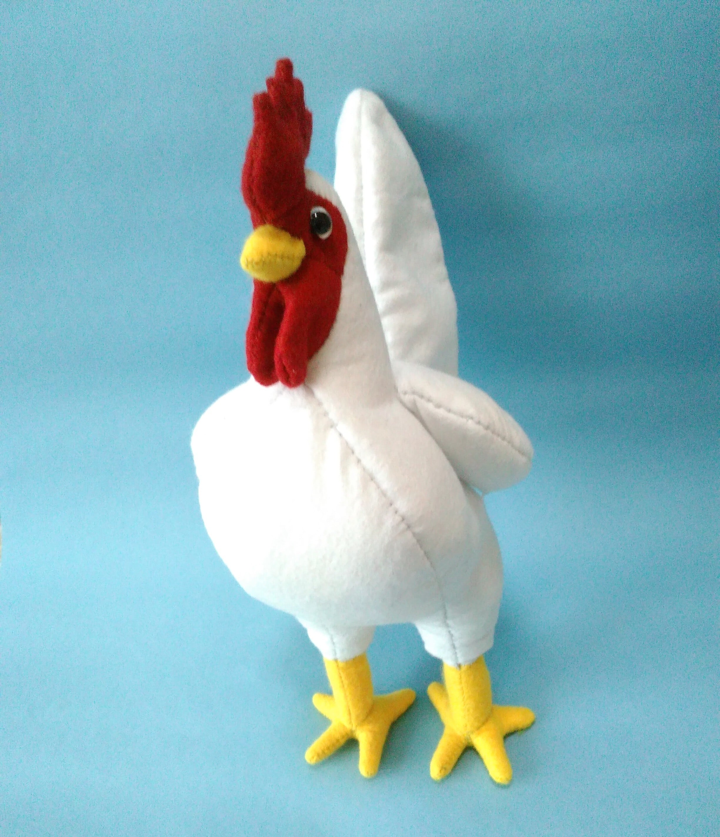 型紙】ニワトリ ぬいぐるみ | ぱぱぃやヌイグルミ型紙ショップ