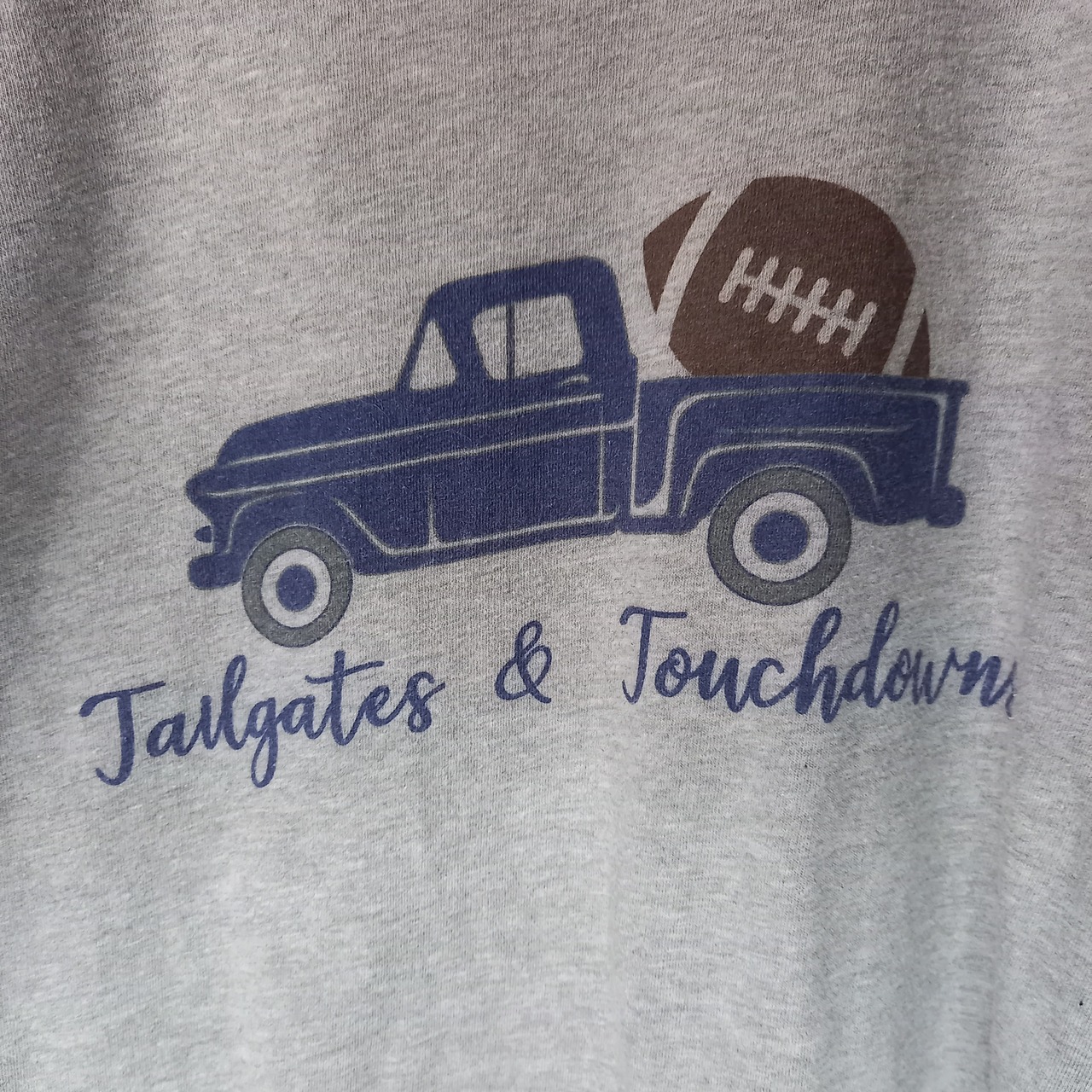 TULTEX　クルーネック　プリントTシャツ　半袖　メキシコ製　グレー　M