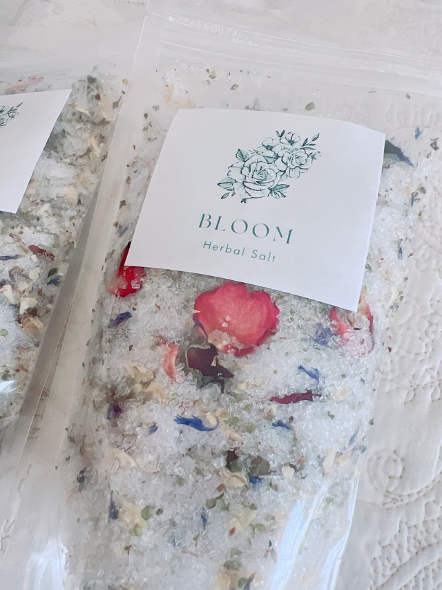 【限定発売Bloom】ヒーリングハーブバスソルト