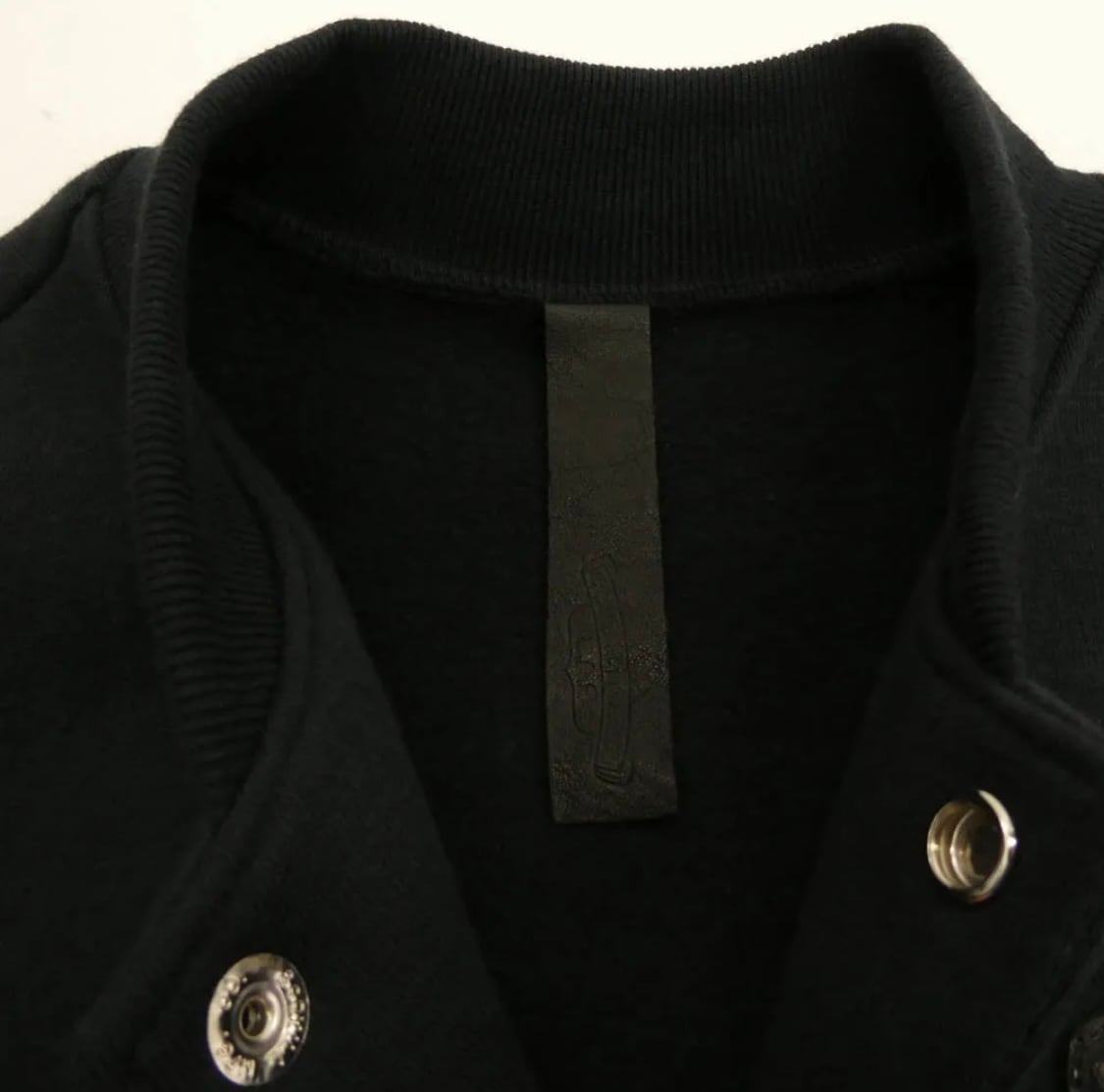 CHROME HEARTS クロムハーツ JKT GRP NOT BOMBER CH ワッペンレザー