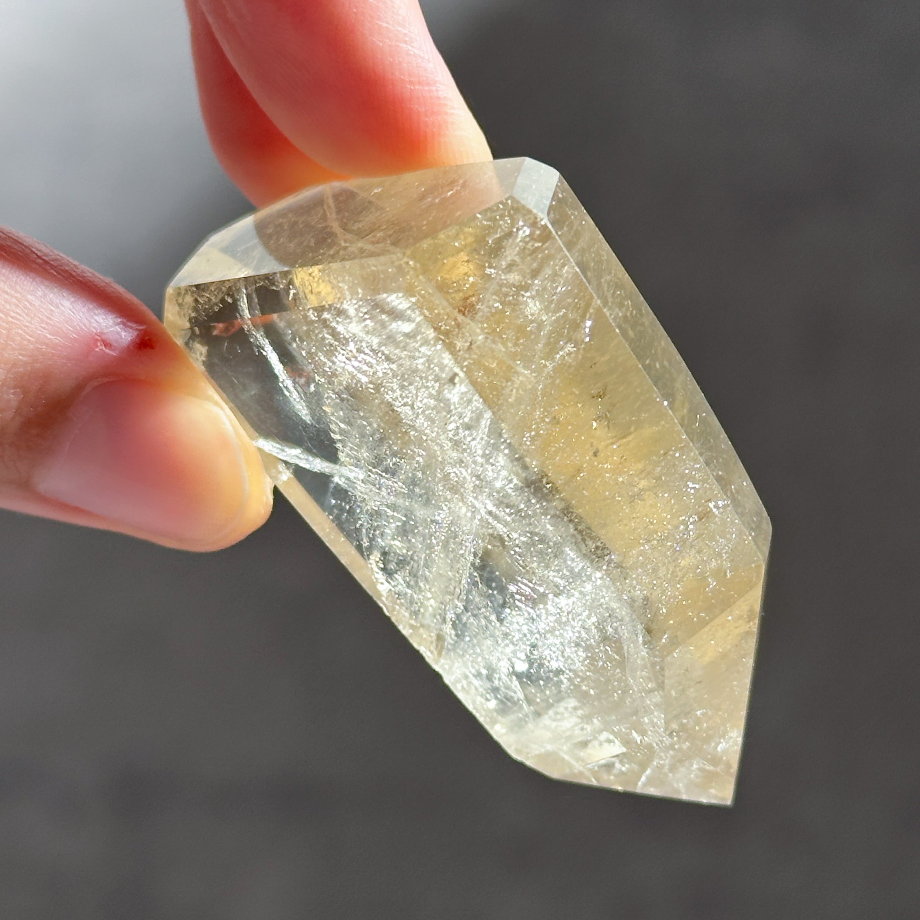 シトリン（黄水晶） フリーフォーム02◇ Citrine ◇ 天然石・鉱物