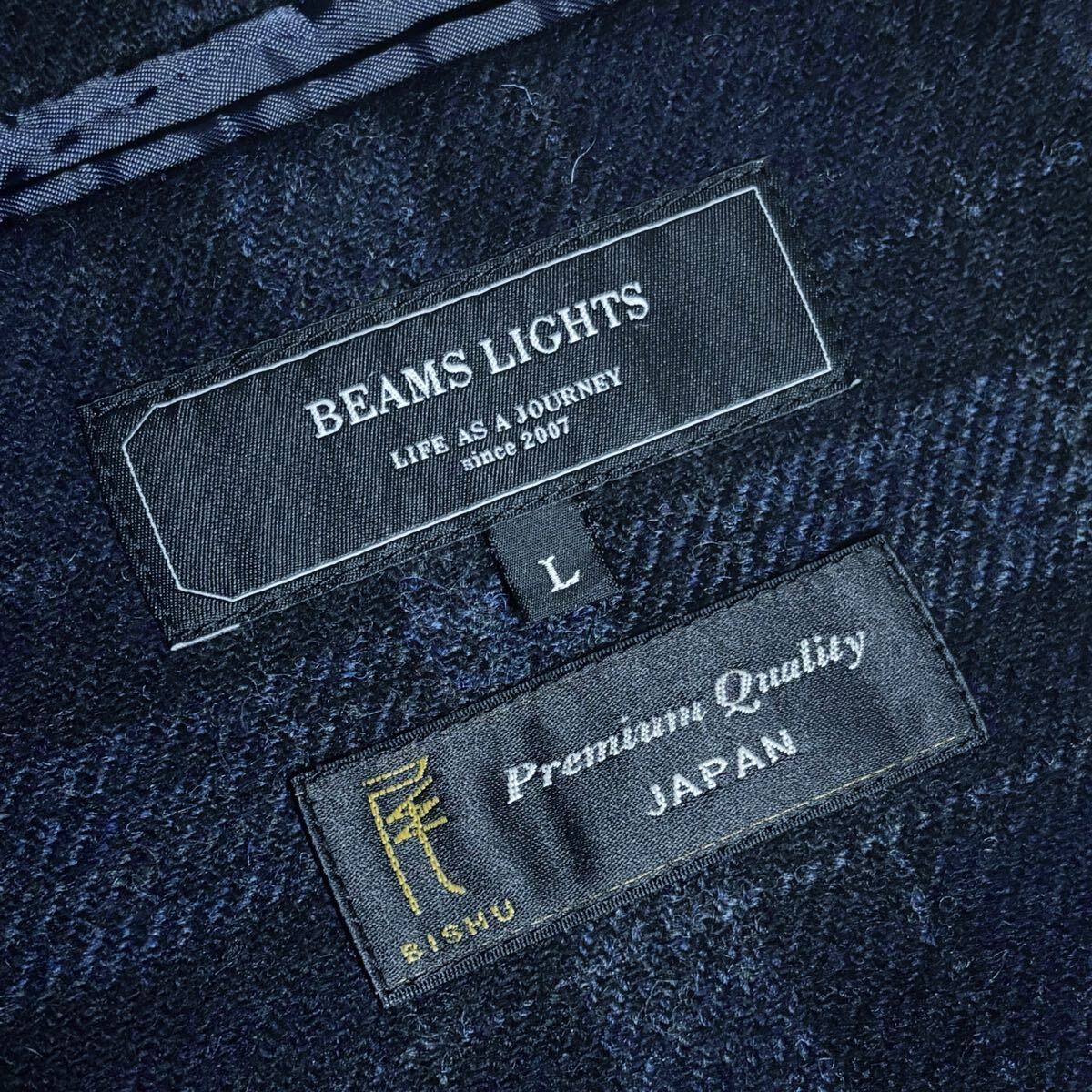 BEAMS LIGHTS ビームスライツ × 尾州 premium quality BEAMS LIGHTS ビームスライツ × 尾州 premium quality