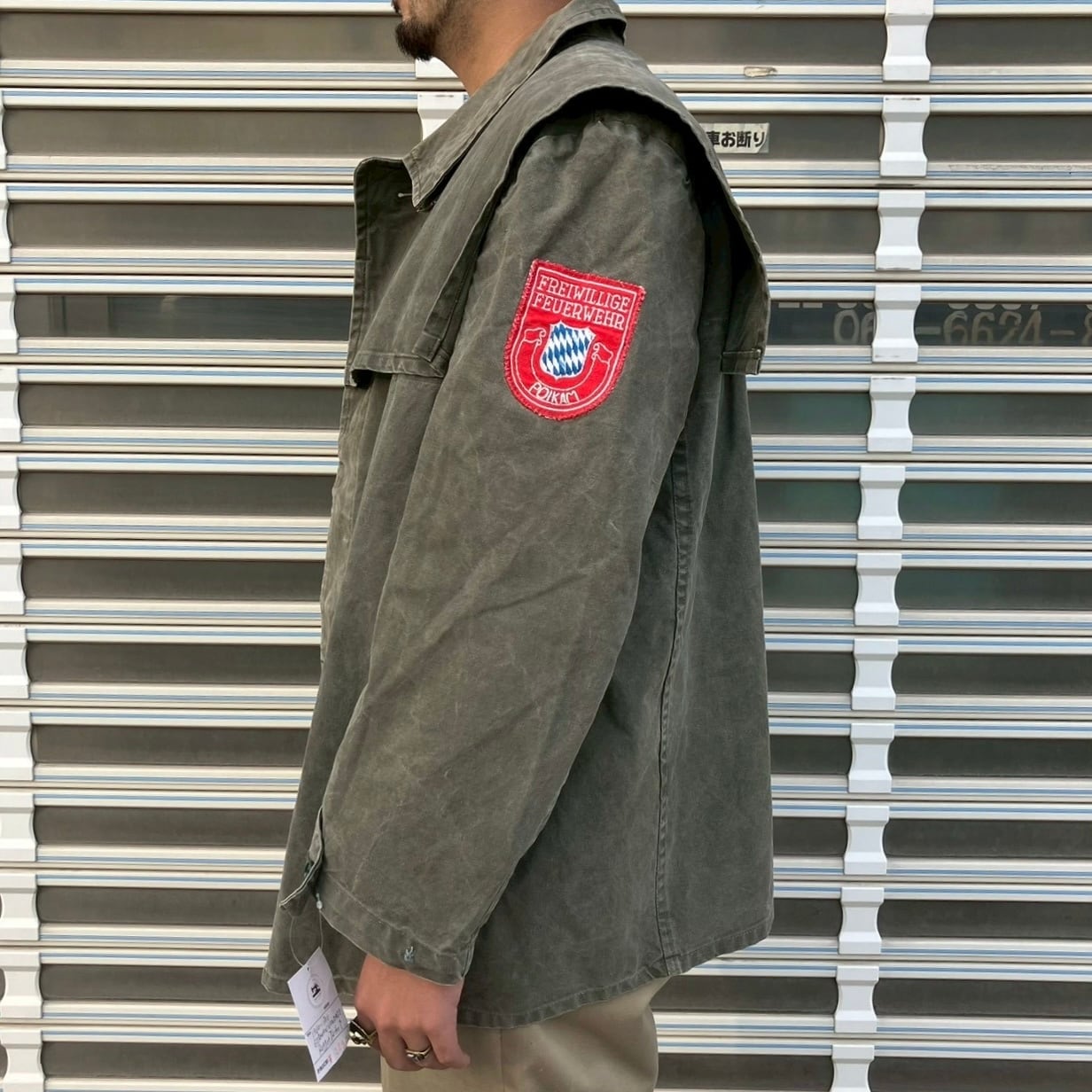 60s ドイツ消防隊 バイエルン ロガージャケット ファイヤーマン