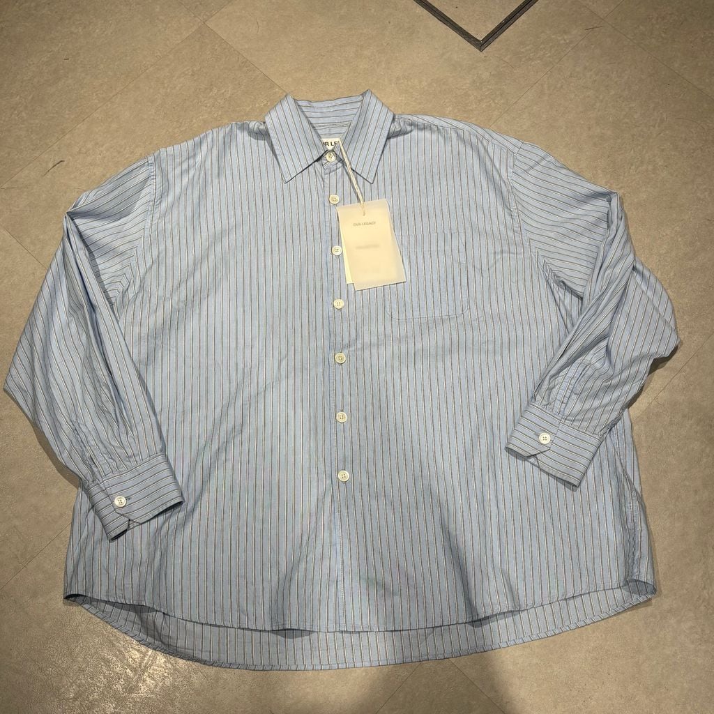 ■OUR LEGACY■ アワーレガシー BORROWED ストライプシャツ OUR LEGACY アワーレガシー 24AW Borrowed Shirt Big Daddy