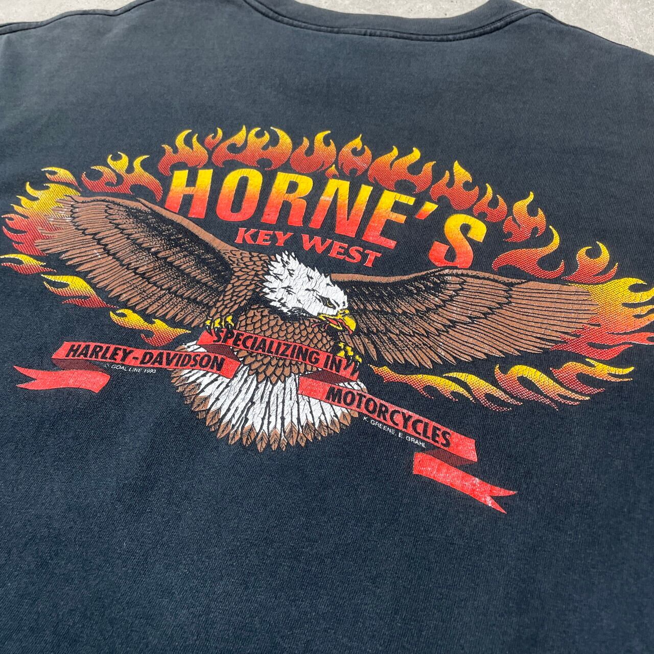 90年代 USA製 HORNE'S KEY WEST Harley-Davidson ハーレーダビッドソン