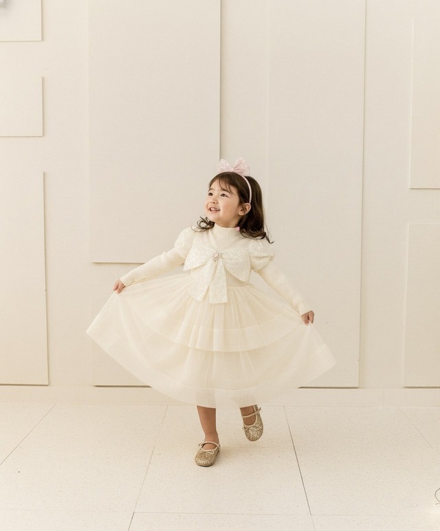【予約】<minirecipe>  Laila sha dress