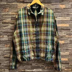 RALPH LAUREN MADRAS CHECK SWING TOP 1990'S OLD