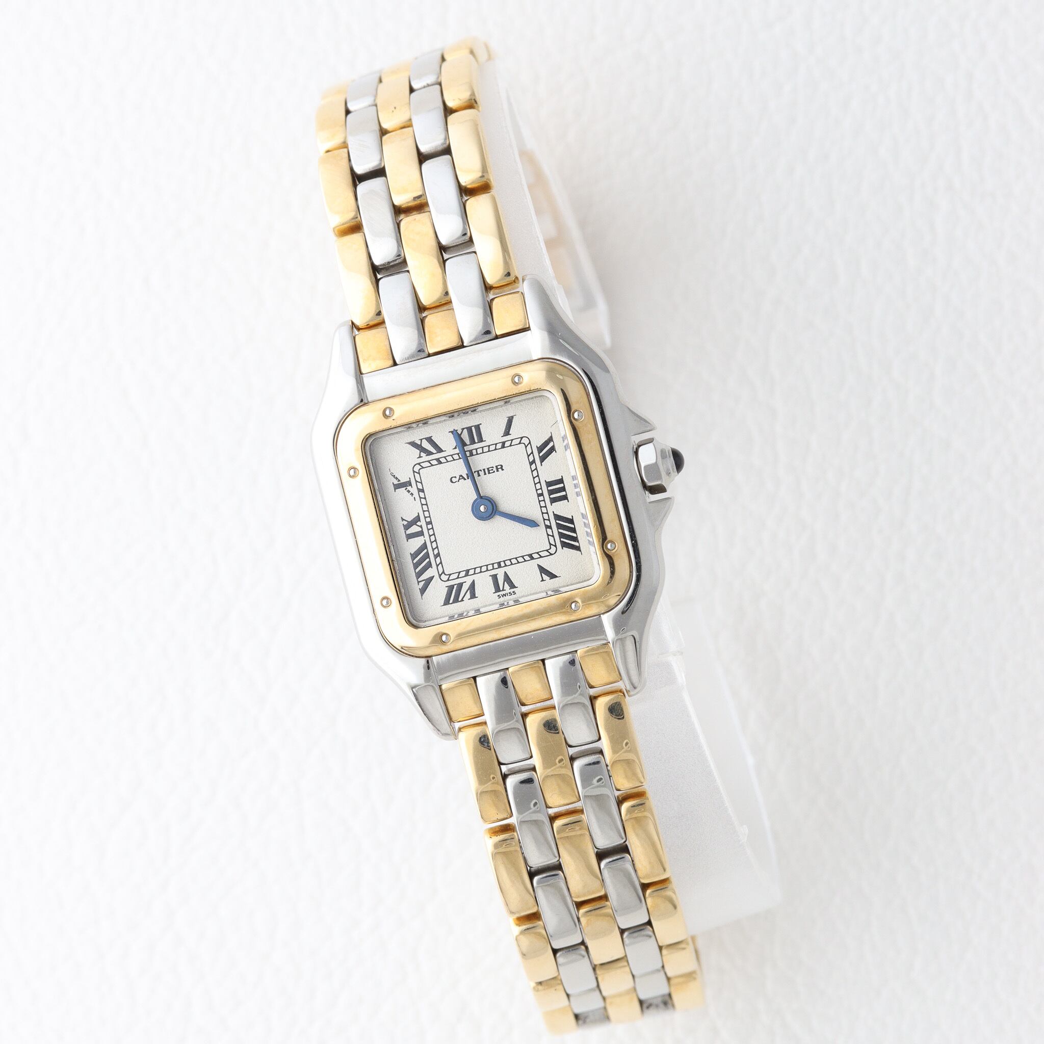 レア ノベルティー カルティエ Cartier パンテールヒョウ プレート カルティエ パンテール3ロウ 鏡面仕上げ | Ante Official select