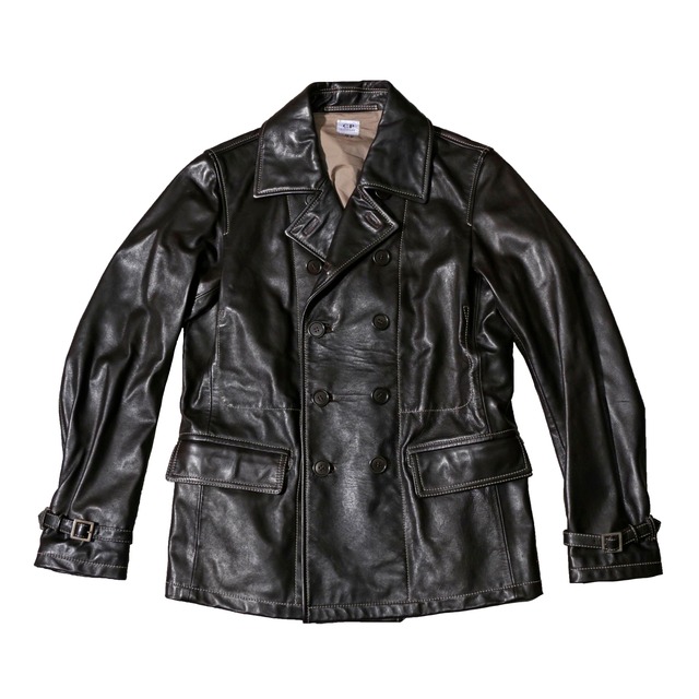 C.P.Company LeatherDoubleBreastJacket