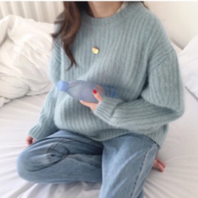 ▼上質✨ドゥロワー【2】カシミヤ100％ シャギー タートルニット 毛足長 青 ドゥロワーのタートルニットの商品一覧｜ユナイテッドアローズ