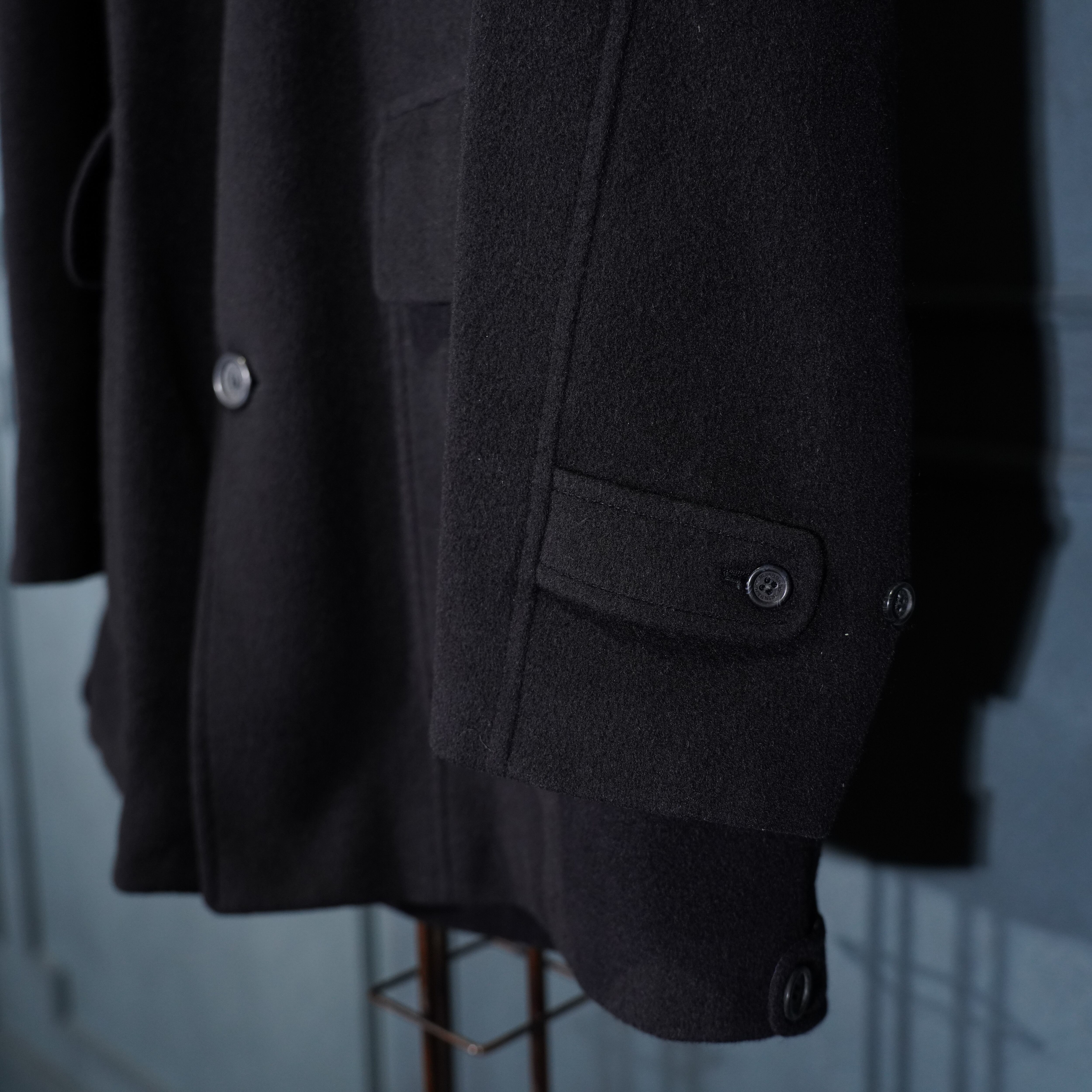 BURBERRYLONDONカシミヤ入りハーフコート BURBERRY LONDON〈カシミヤハーフガウンコート 高級 ハイブランド〉