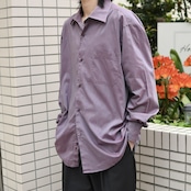 BRICE iridescence dress shirt wine red