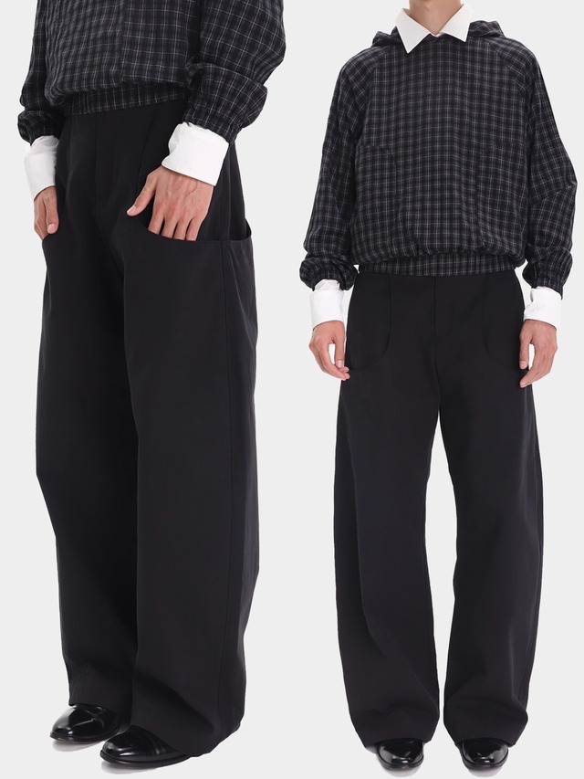 Nothingnoth 25AW Straight-leg Pants