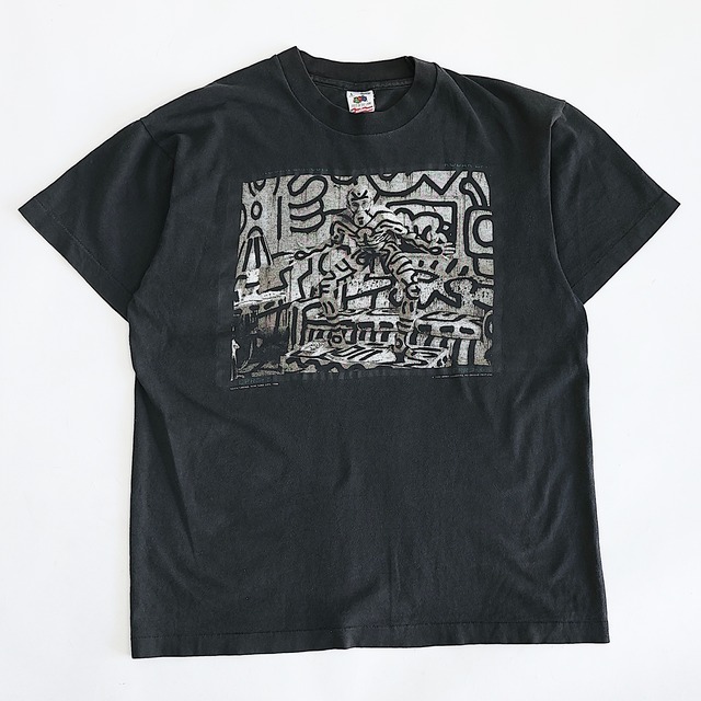 1992 KEITH HARING ANNIE LEIBOVITZ FOTOFOLIO ART TSHIRT